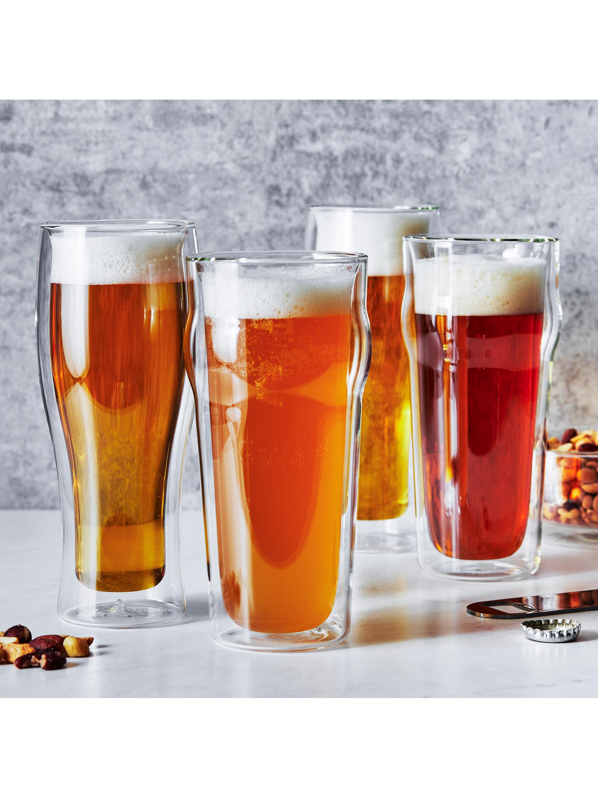 ZWILLING J.A. Henckels Sorrento 4 Piece Double-Wall Pint & Pilsner