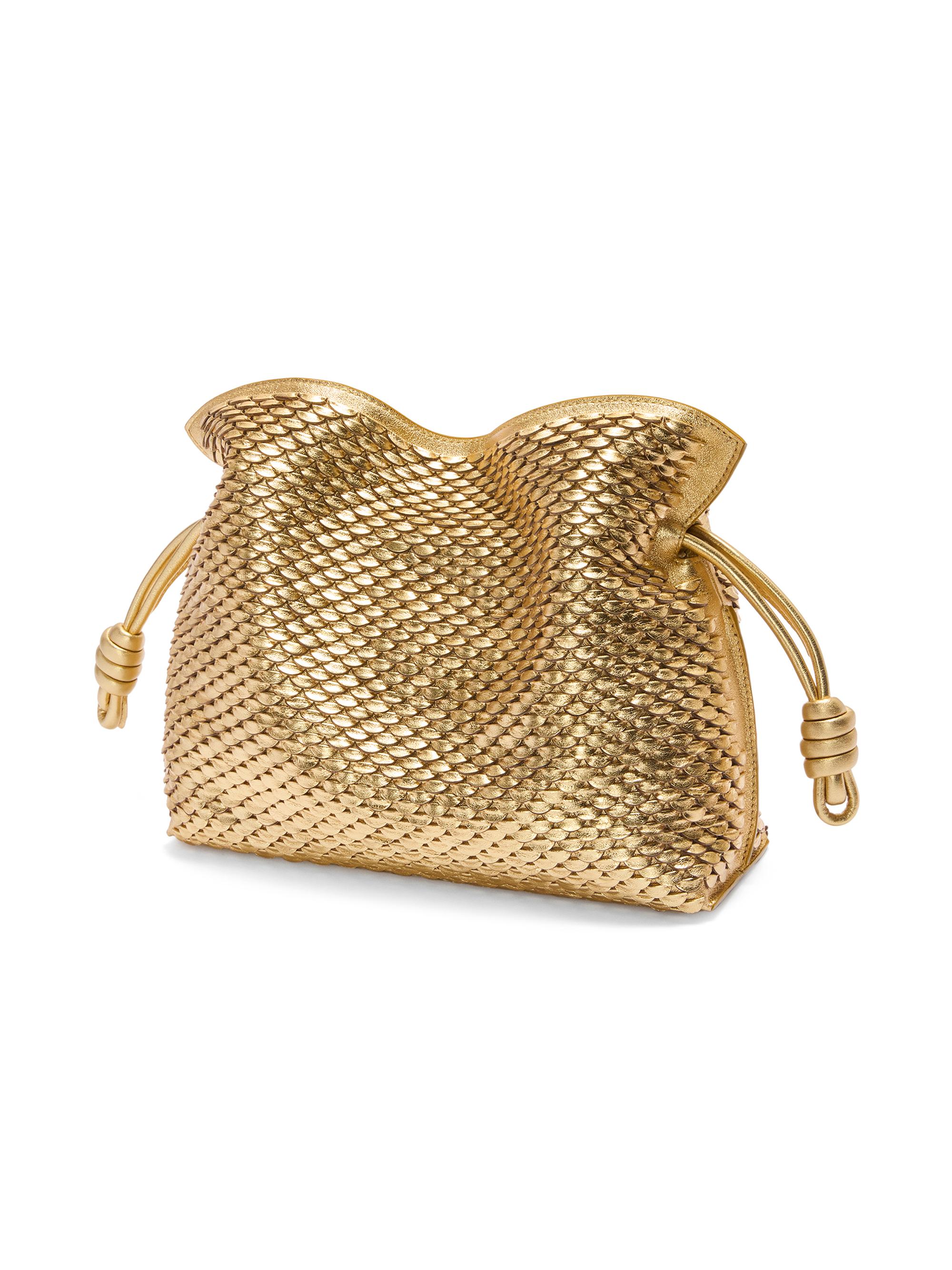 LOEWE Flamenco Scales Leather Clutch | Saks Fifth Avenue