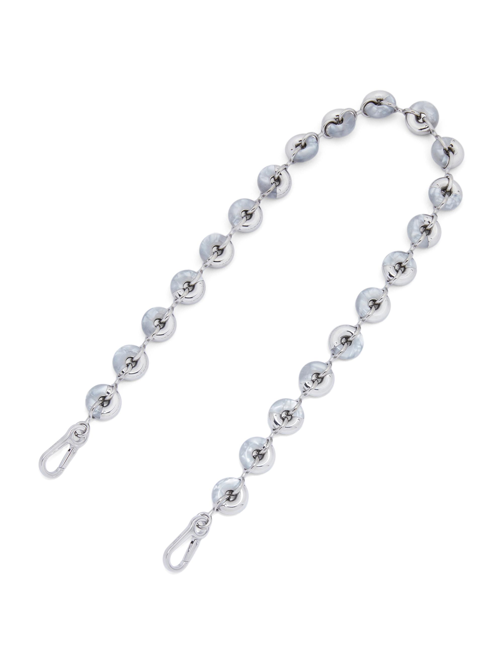 LOEWE Women's Donut Chain Mix Strap - Nacre Palladium