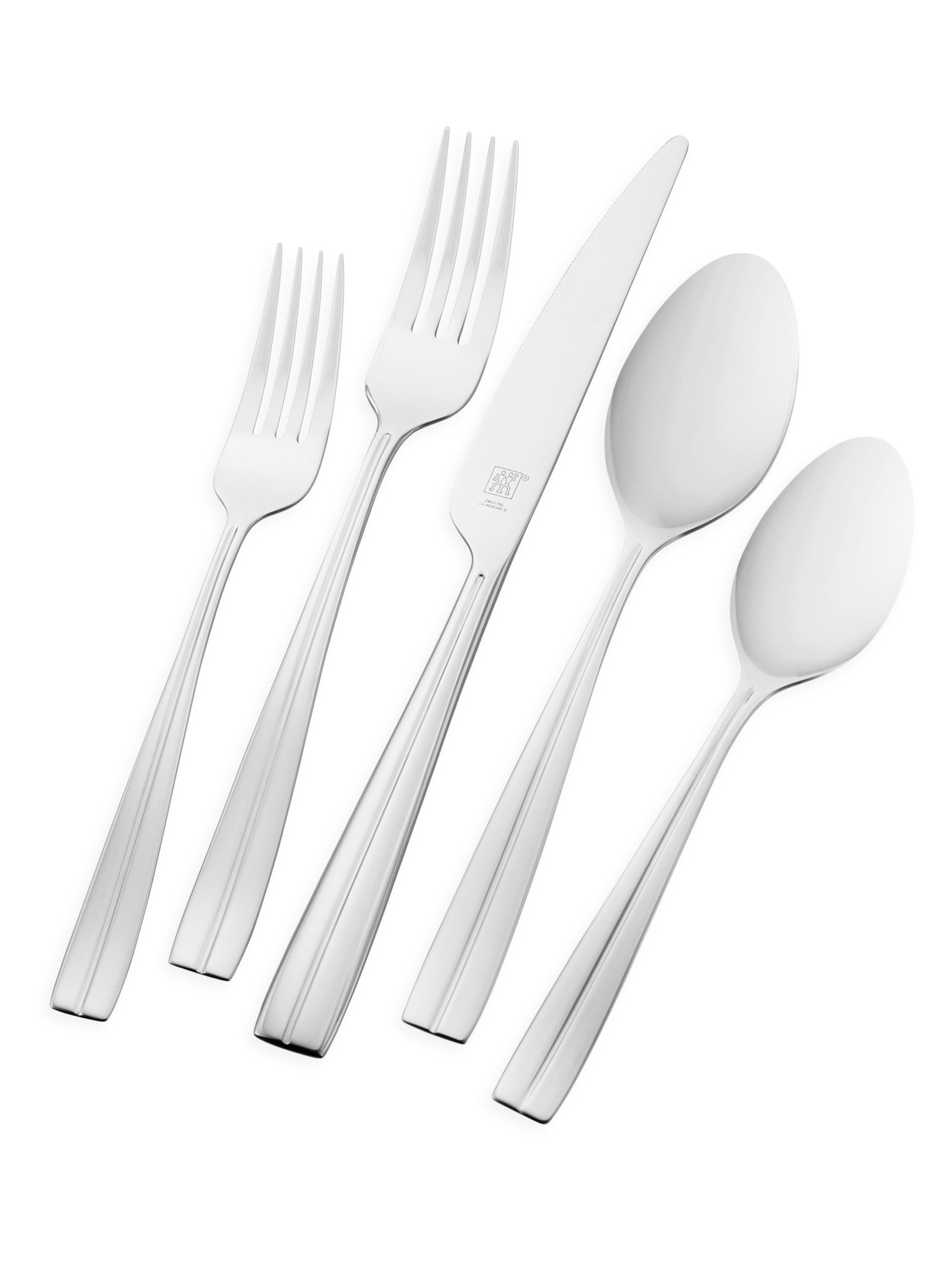 ZWILLING J.A. Henckels Constance 42 Piece 18/10 Stainless Steel Flatware Set - Stainless Steel