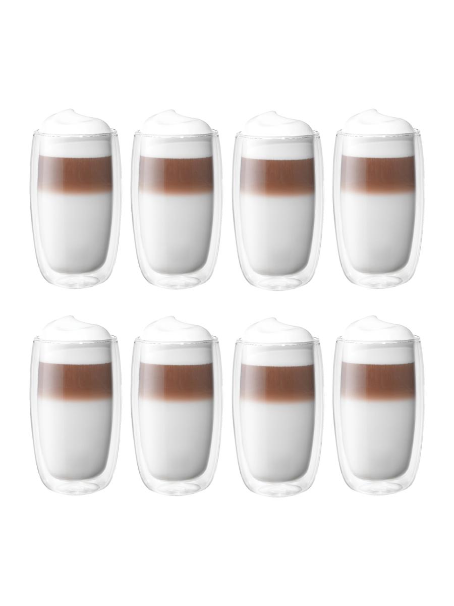ZWILLING J.A. Henckels Sorrento 8 Piece Double Wall Glass Latte
