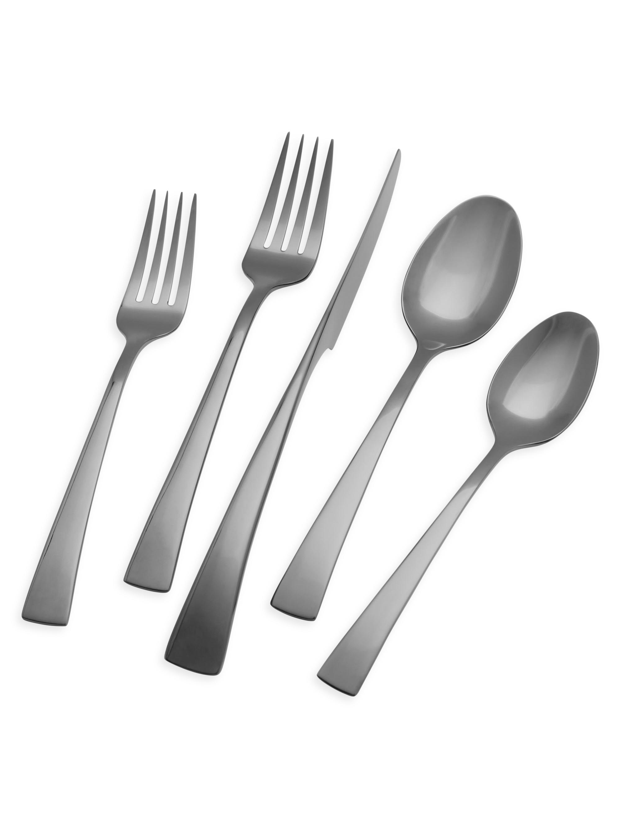 ZWILLING J.A. Henckels Bellasera 20 Piece 18/10 Stainless Steel Flatware Set - Slate