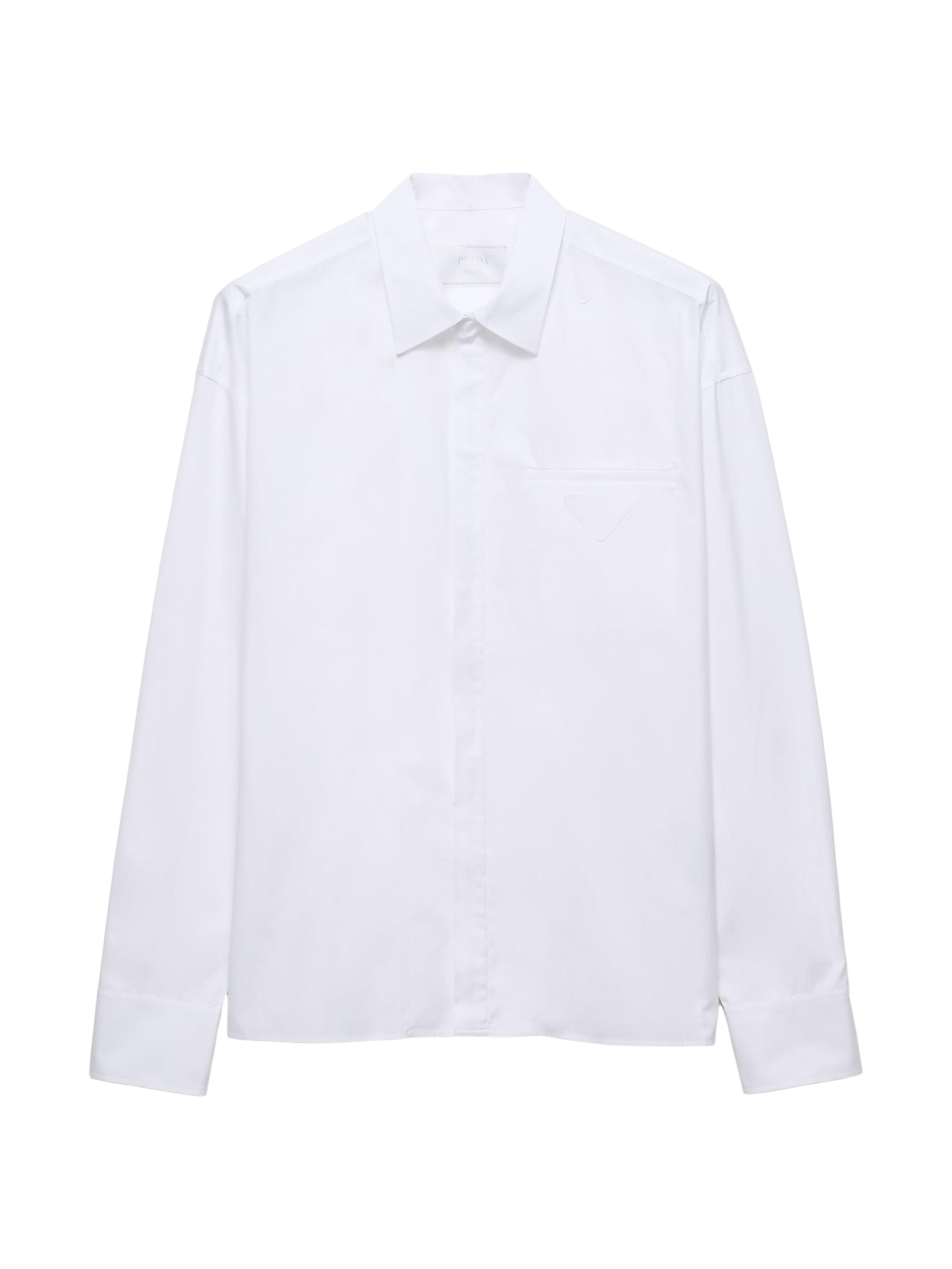Prada Men's Cotton Shirt - White