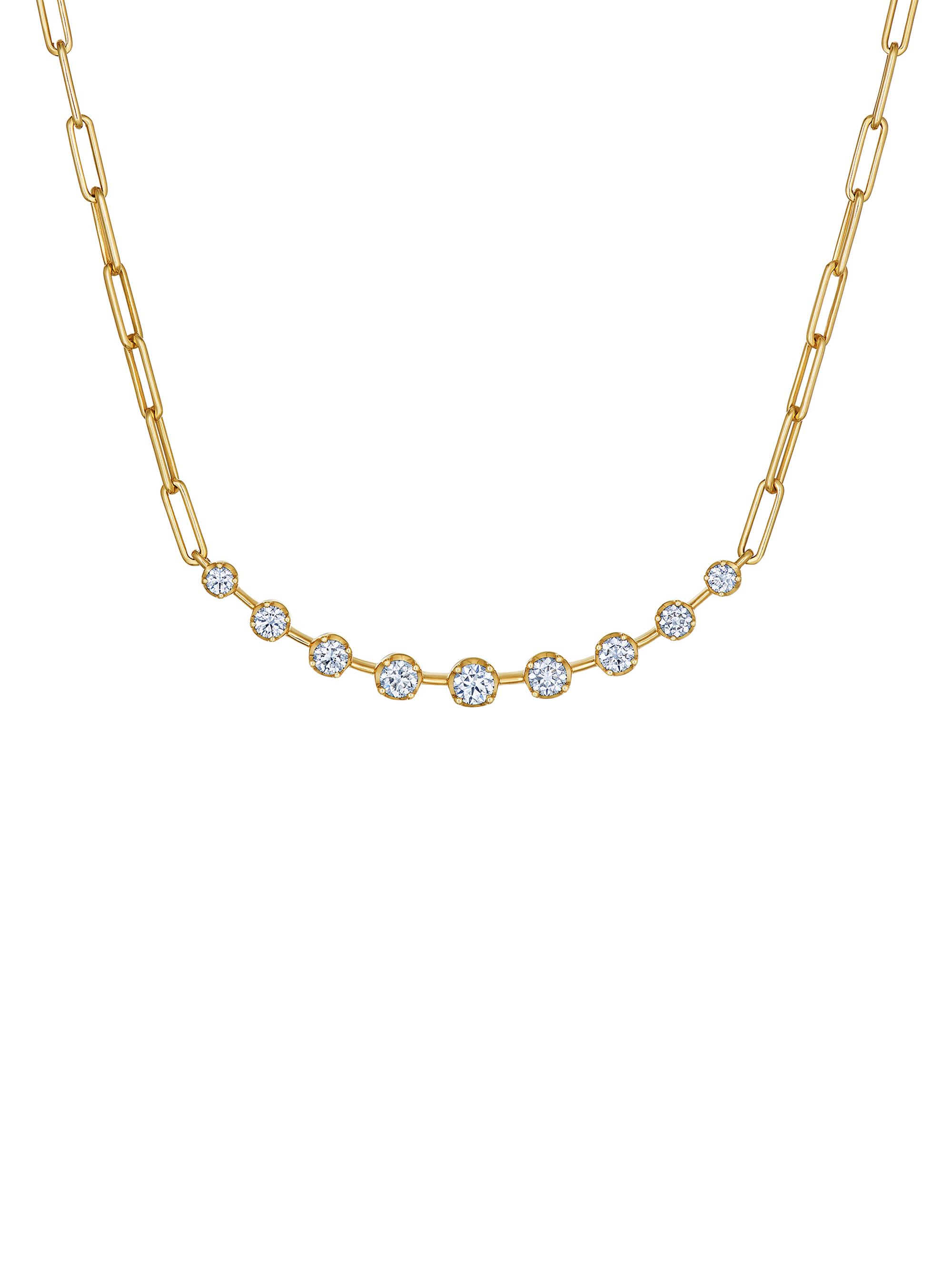 Kwiat Women's Starry Night Demi-Riviera 18K Yellow Gold & 1.30 TCW Diamond Necklace - Yellow Gold