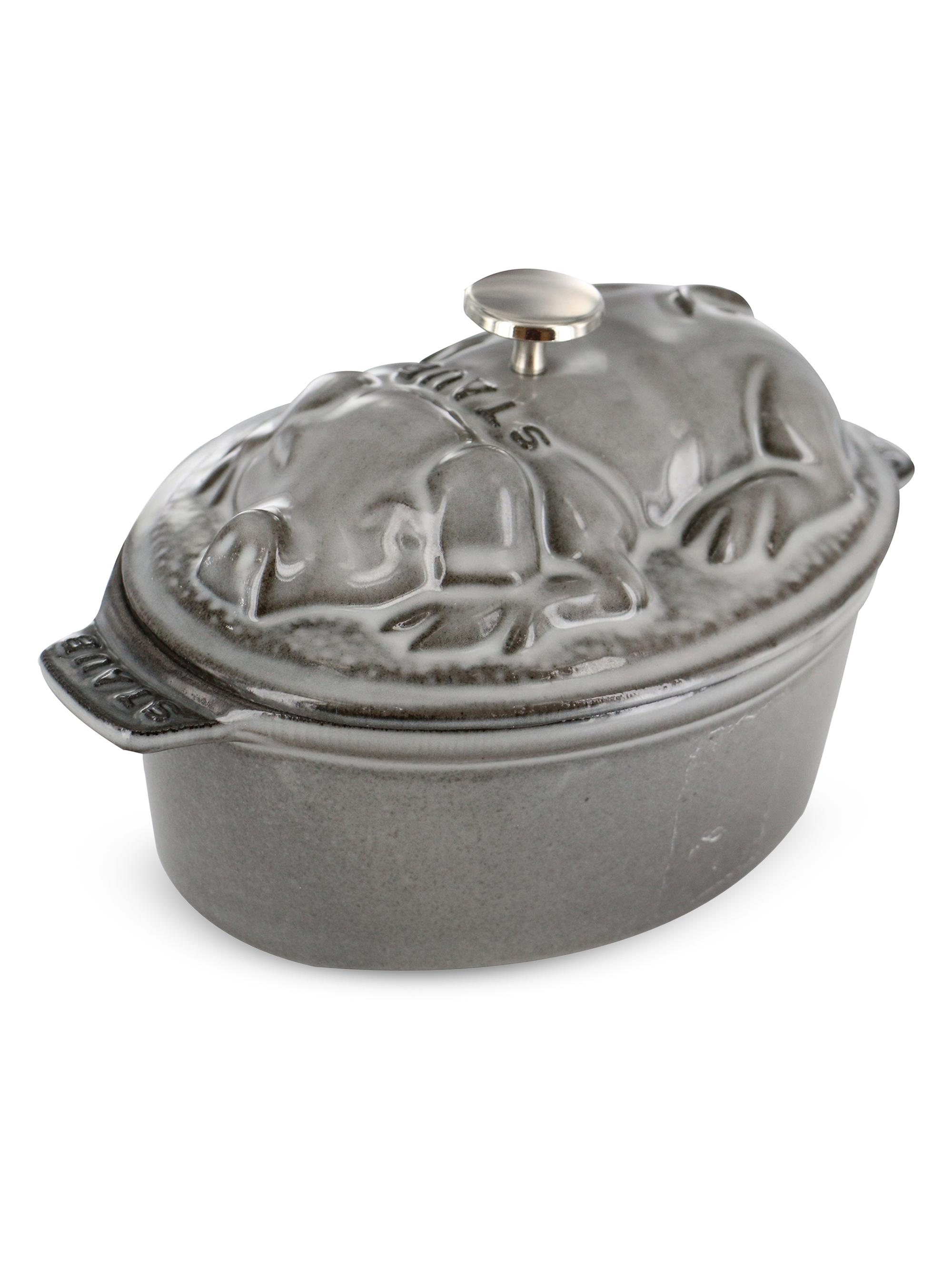 Cast Iron Dutch Oven Rooster Knob Stainless Steel STAUB Rooster