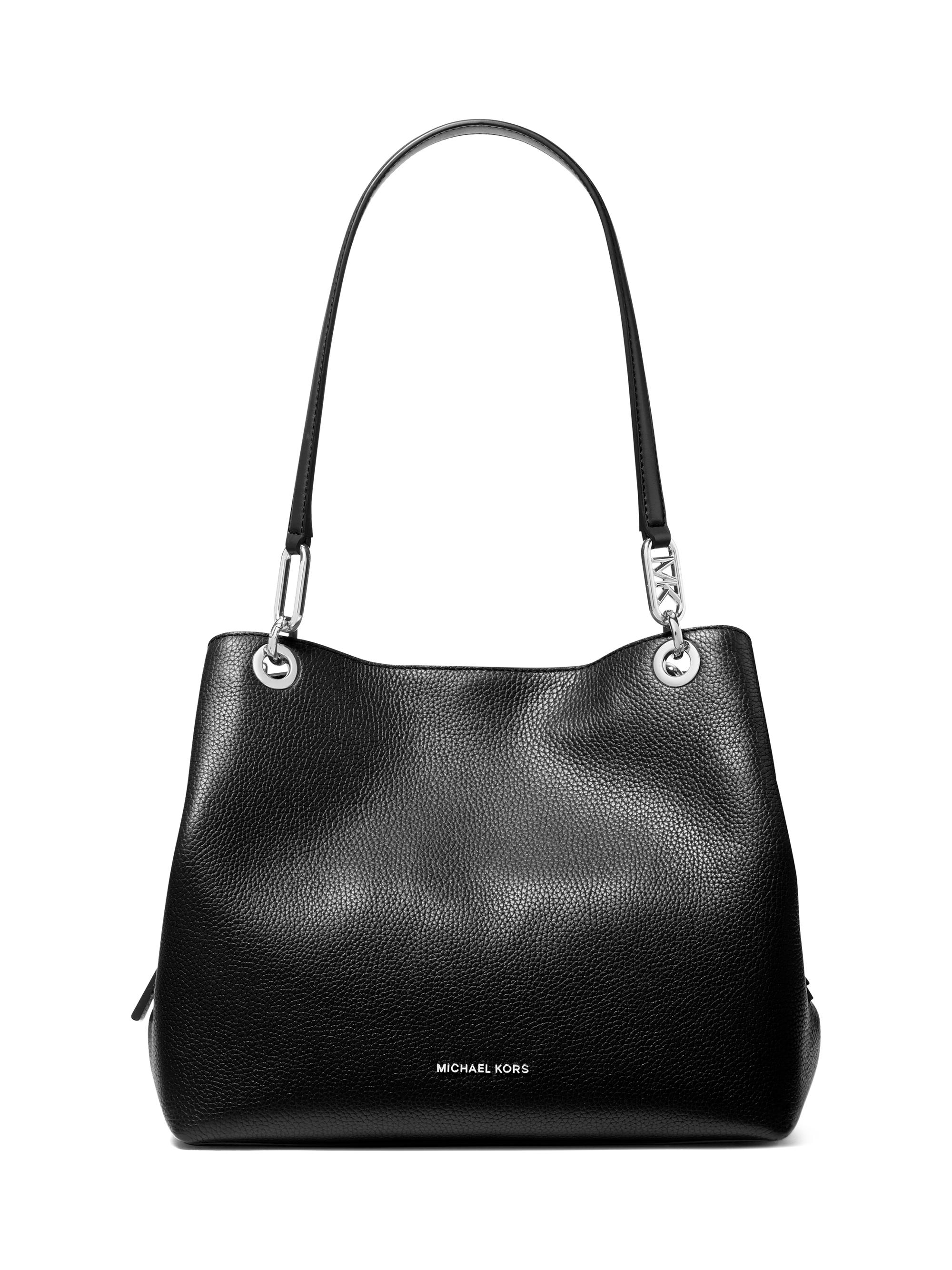 MICHAEL Michael Kors Women's  Leather Tote Bag - Black