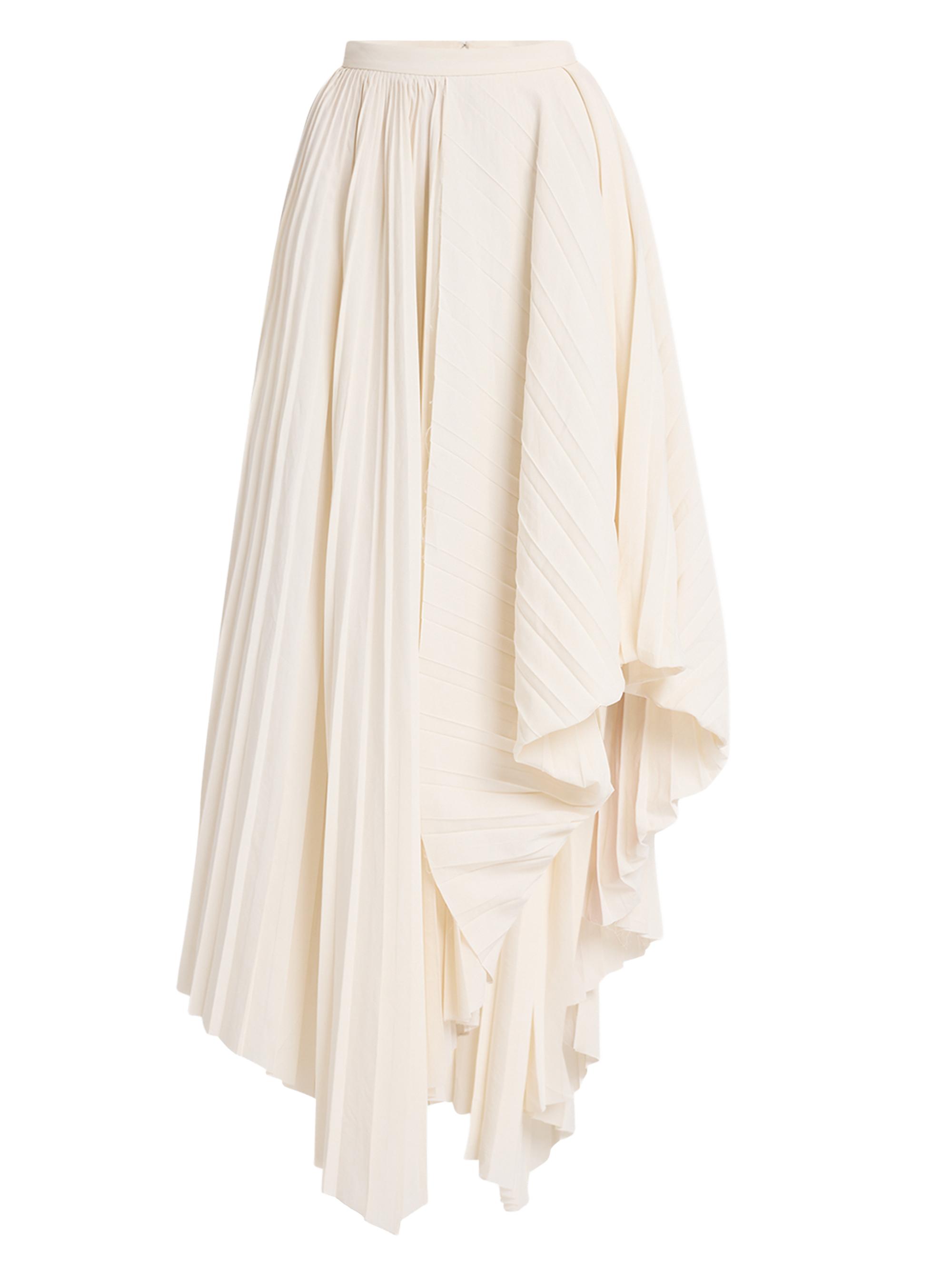 Zimmermann Lace Asymmetric Midi-Skirt | Saks Fifth Avenue