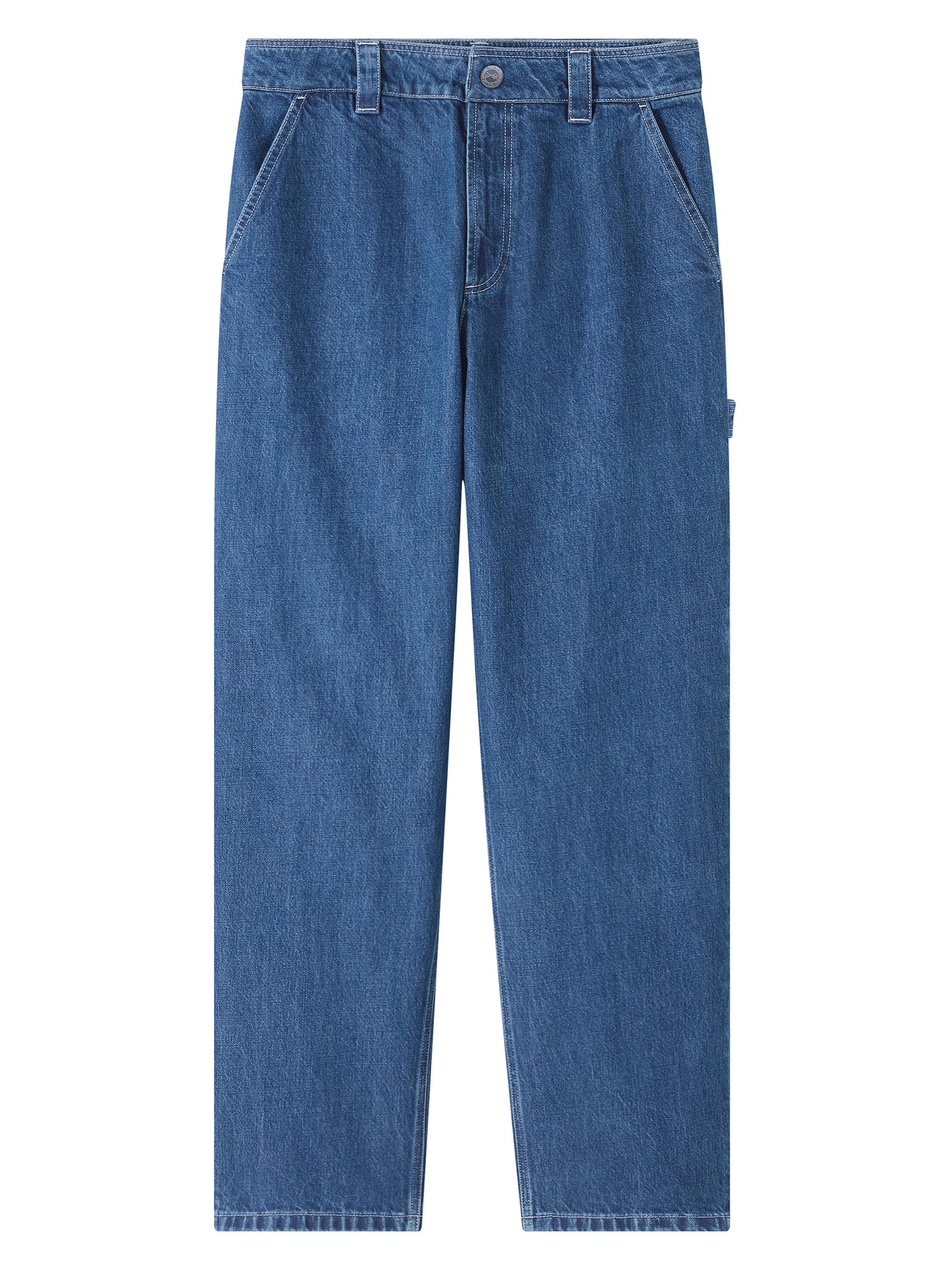 A.P.C. Men's Fergus Denim Pants - Washed Indigo