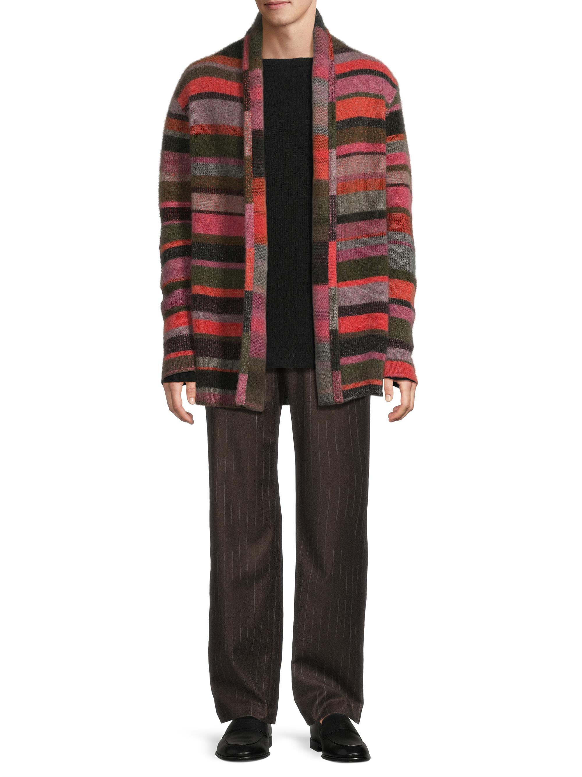 The Elder Statesman Striped Cashmere Smoking Jacket | Saks Fifth