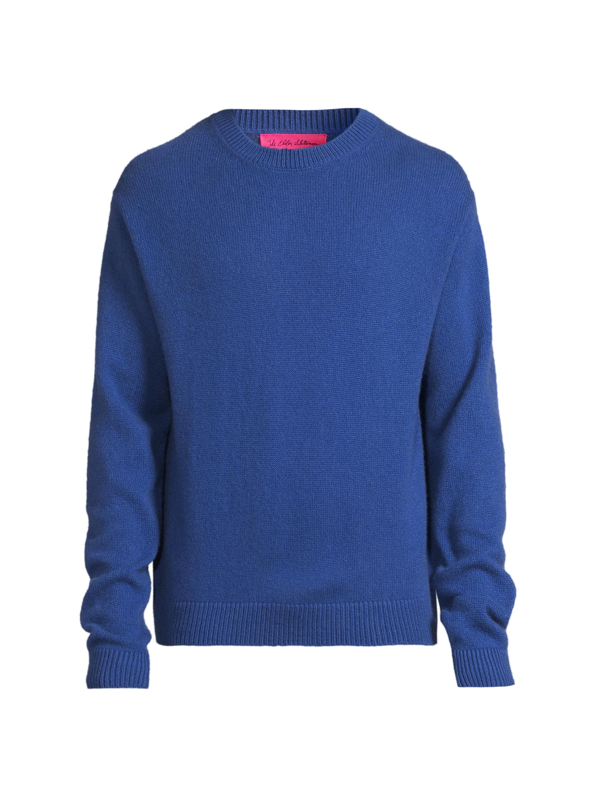 The Elder Statesman Simple Cashmere Crewneck Sweater | Saks Fifth