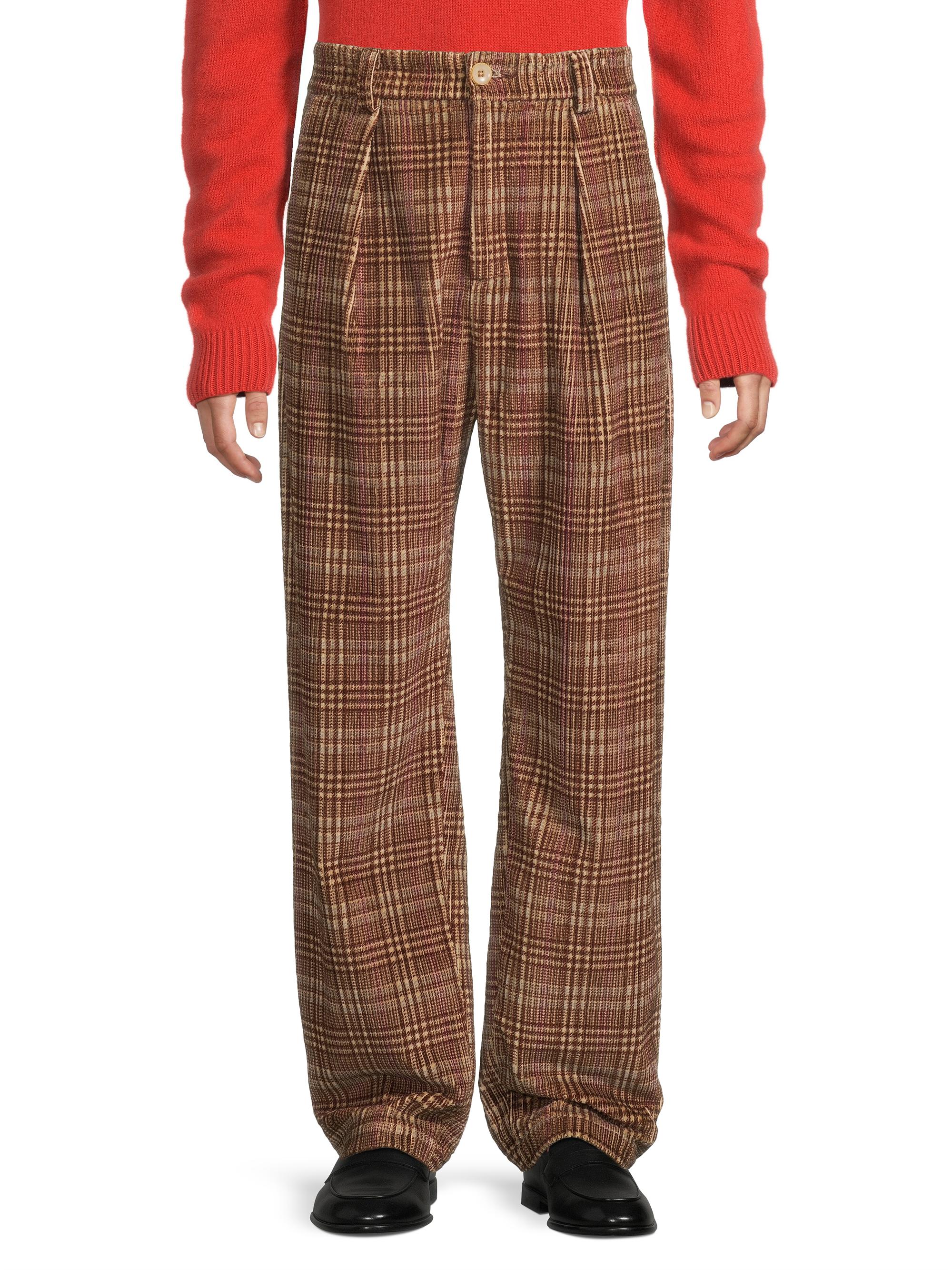 The Elder Statesman Jocky Plaid Corduroy Pants | Saks Fifth Avenue