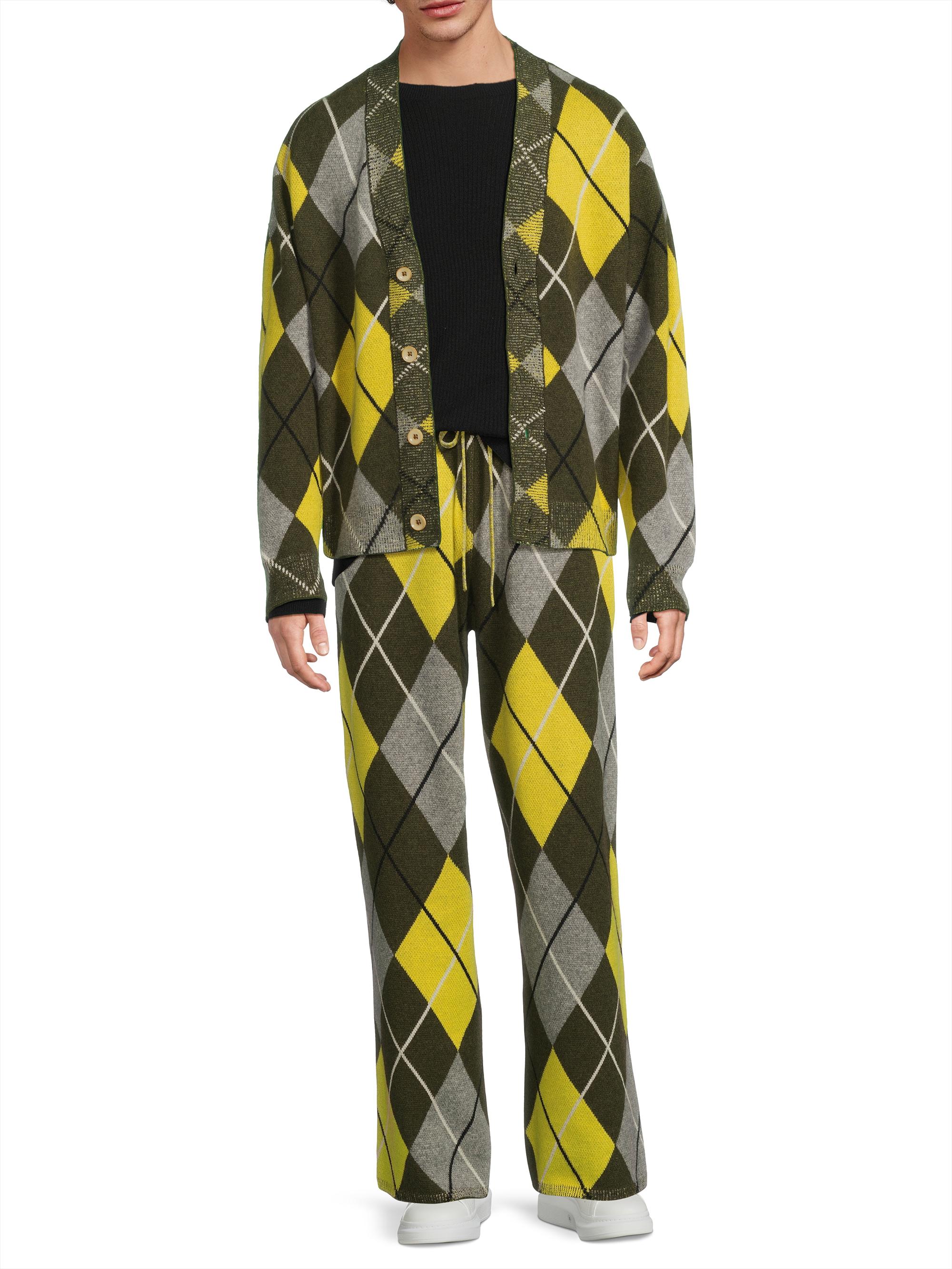 The Elder Statesman Argyle Cashmere Lounge Pants | Saks Fifth Avenue