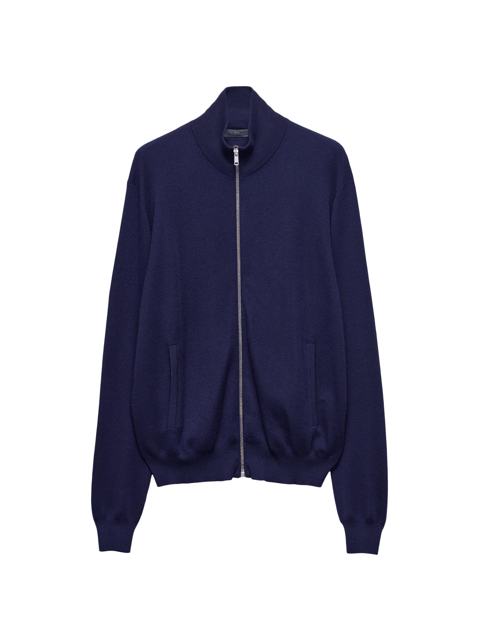 Prada Men's Cashmere Cardigan - Blue
