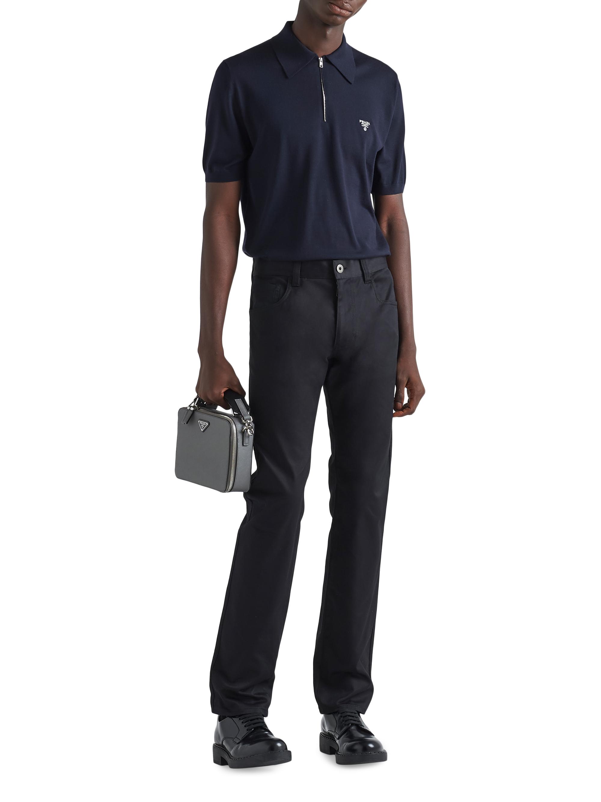 Prada Five-Pocket Stretch Drill Jeans | Saks Fifth Avenue