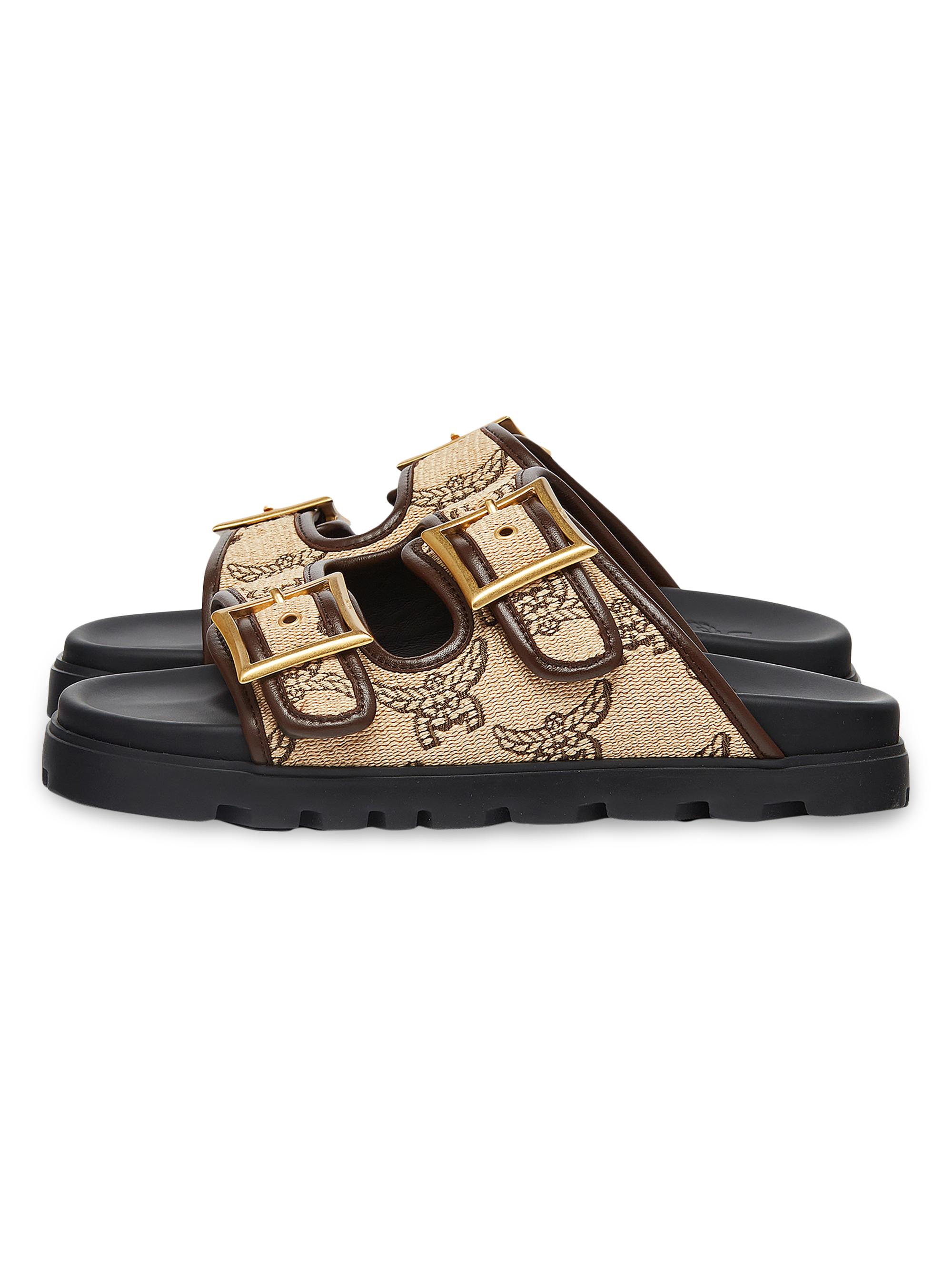 36サイズ　MEDI WESTERN BUCKLE SANDALS Western Soul ” Buckle Sandals ( Sand ) – Ale Accessories