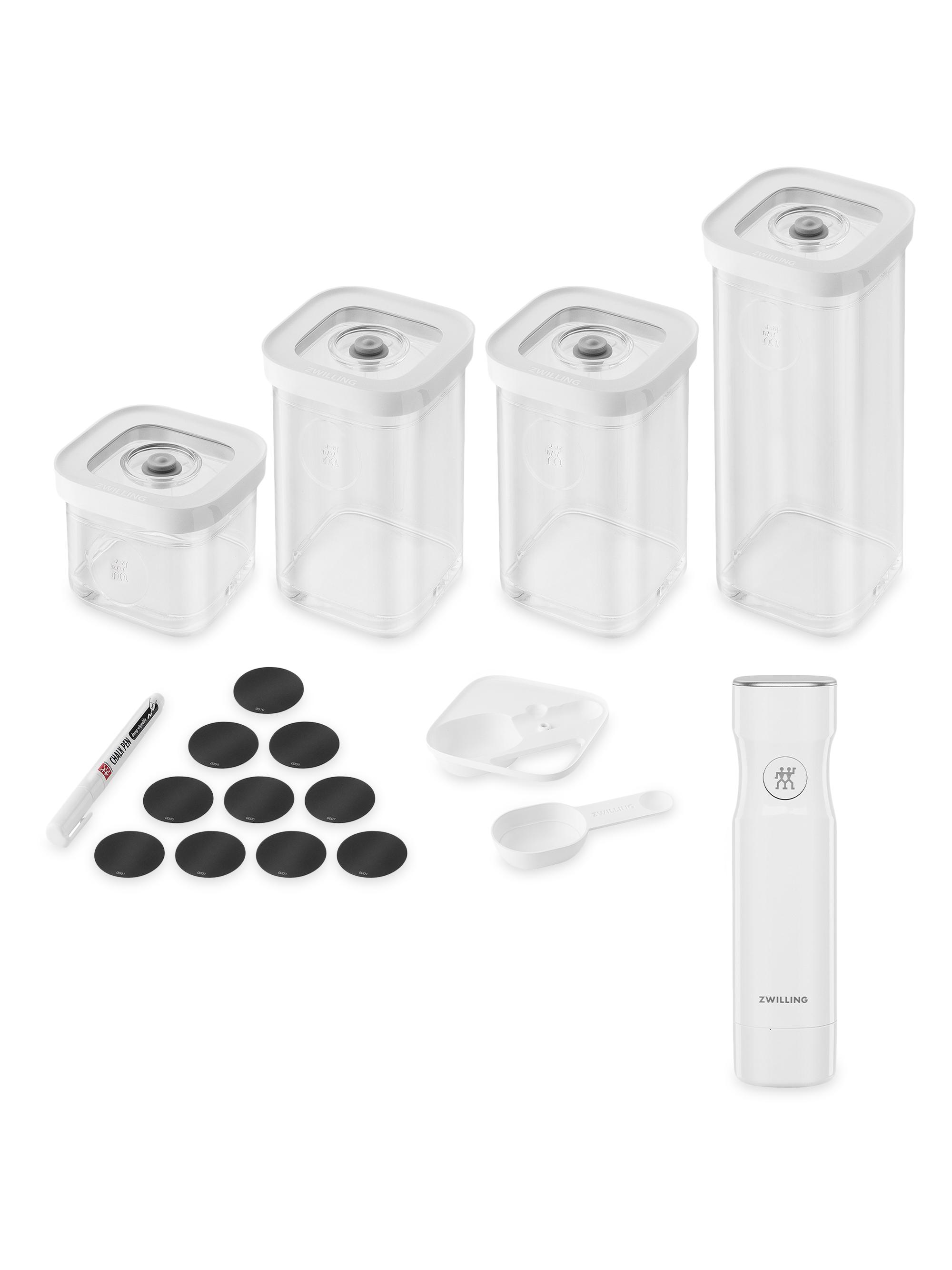 ZWILLING J.A. Henckels Fresh & Save Cube Box Starter Set, 6 Piece - Clear