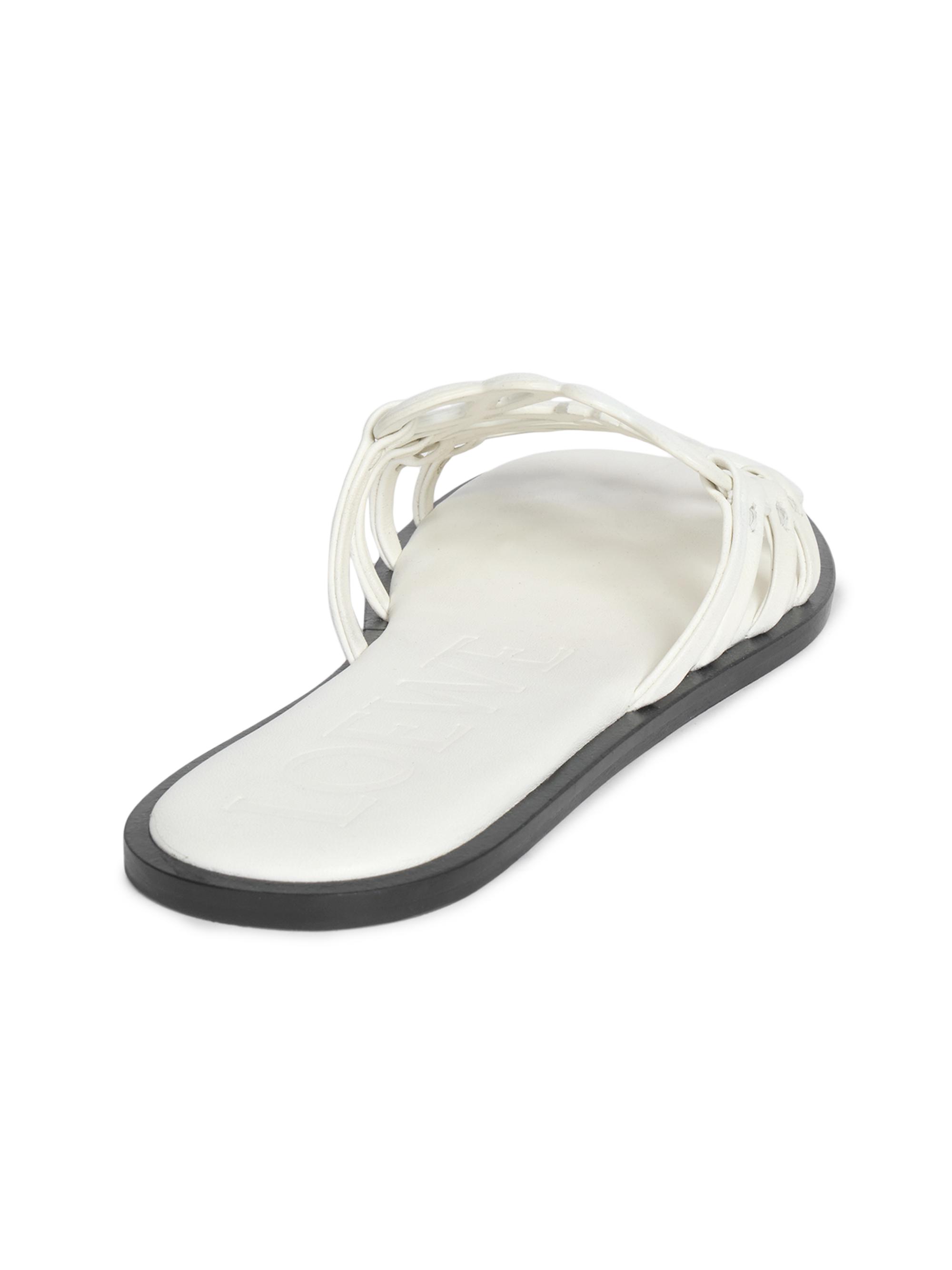 LOEWE Petal Anagram Leather Slides | Saks Fifth Avenue