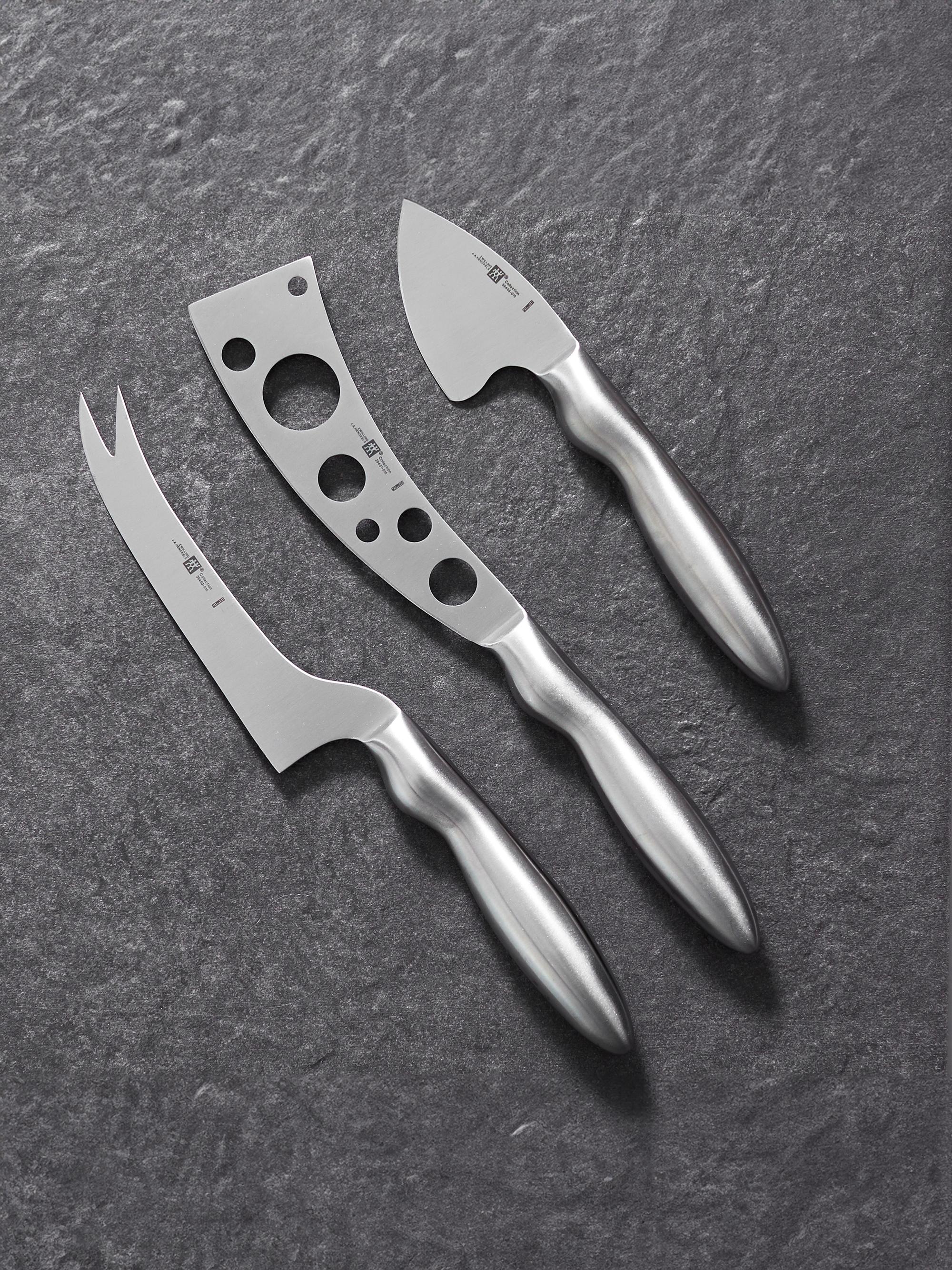 ZWILLING J.A. Henckels Collection 3-Piece Cheese Knife Set for