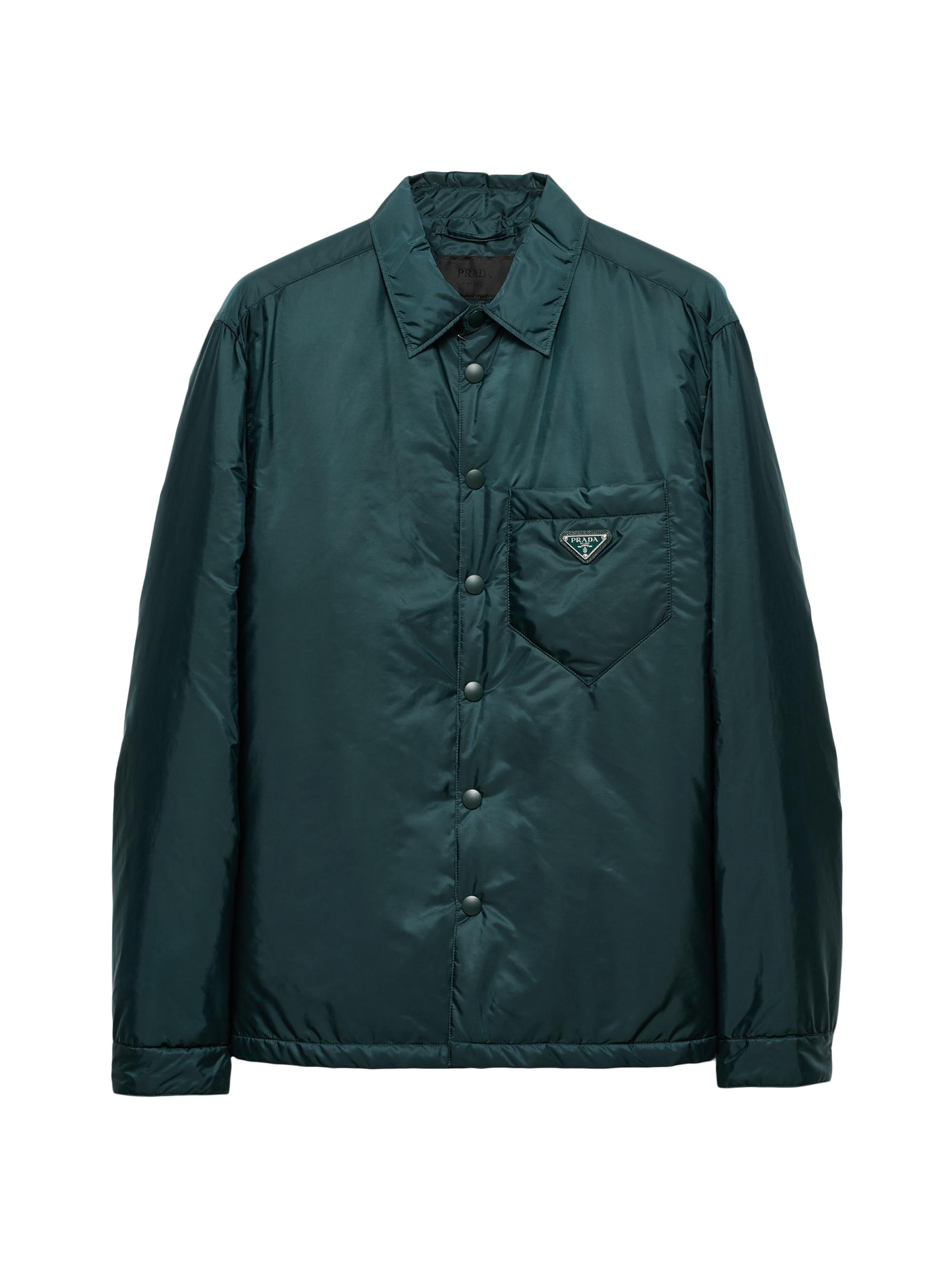 Prada Men's Light Re-Nylon Shirt - Green