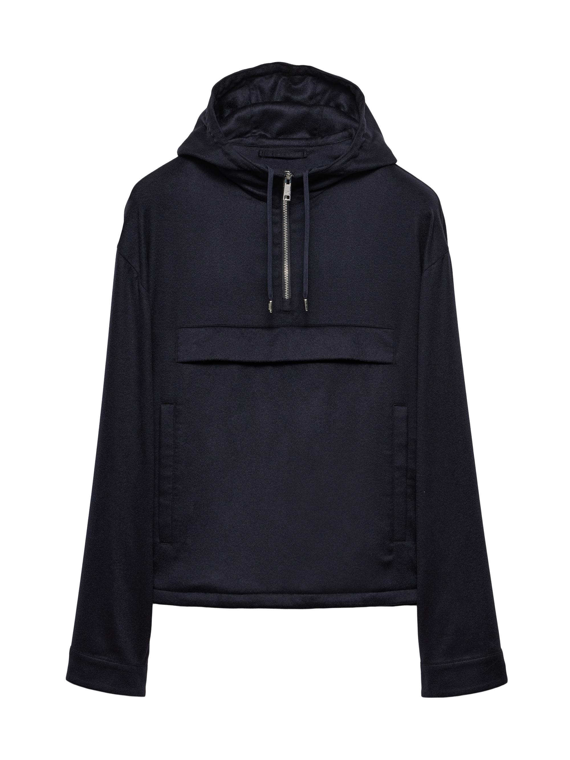Prada Men's Cashmere Anorak - Blue