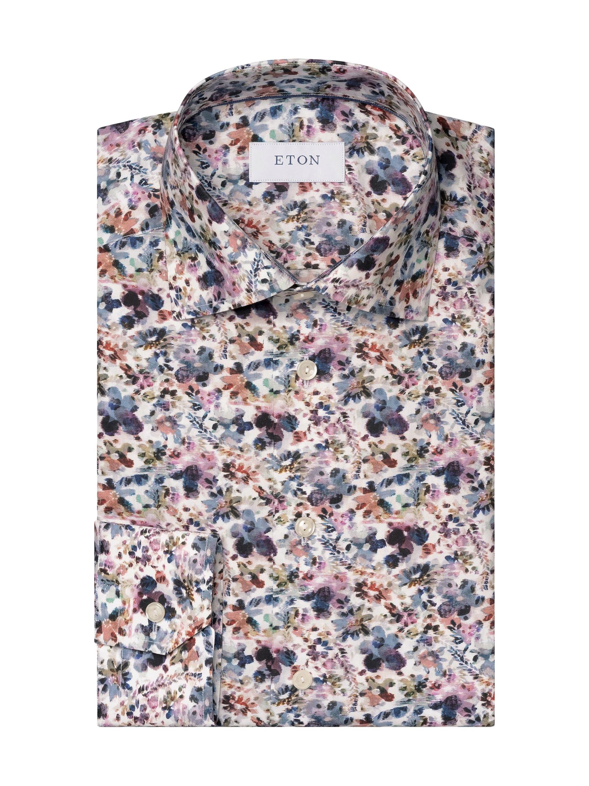 Eton Slim-Fit Floral Shirt | Saks Fifth Avenue