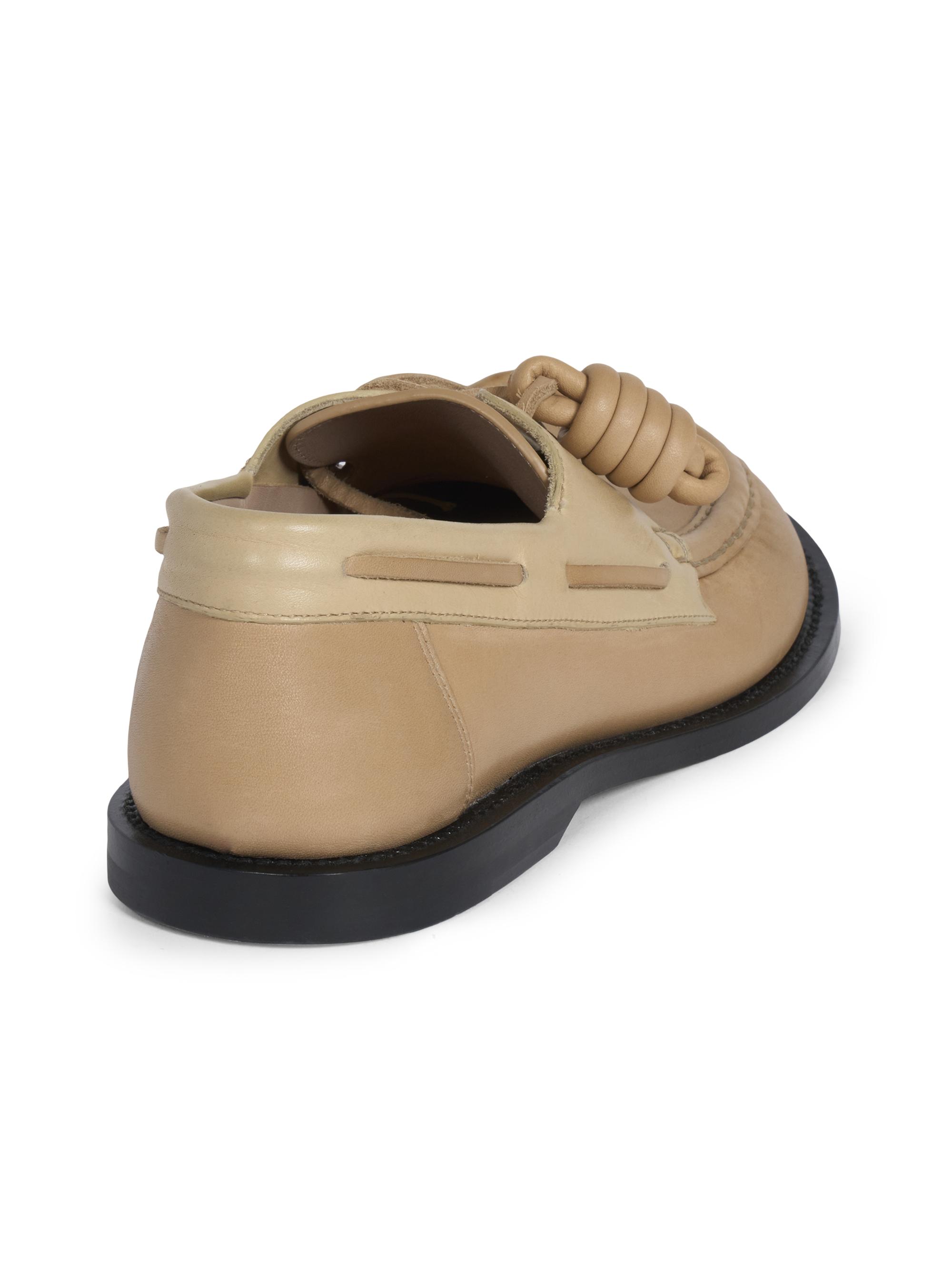 LOEWE Campo Leather Boat Shoes | Saks Fifth Avenue