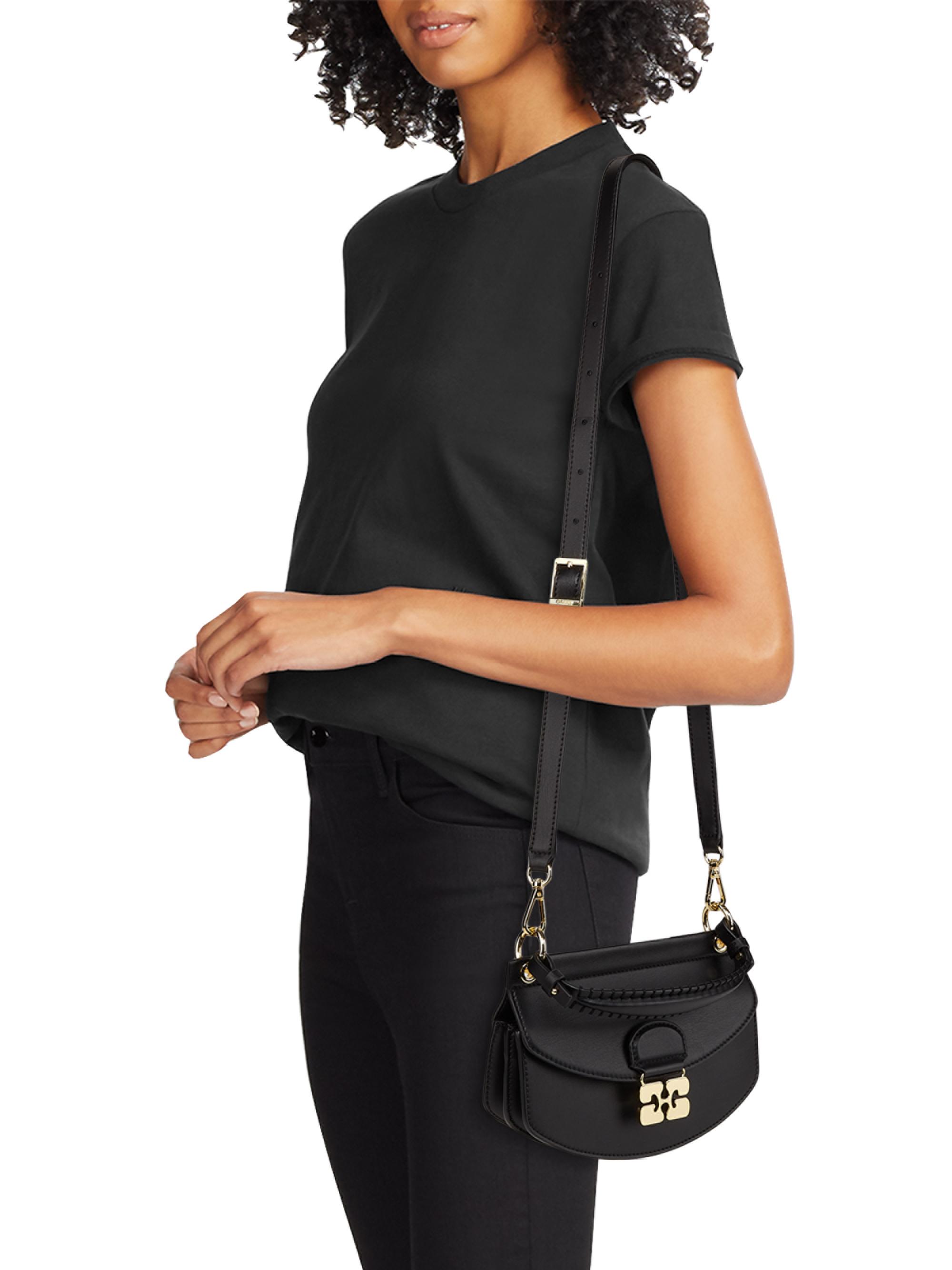 GANNIミニバッグ Black Black Mini Bou Bag | GANNI US