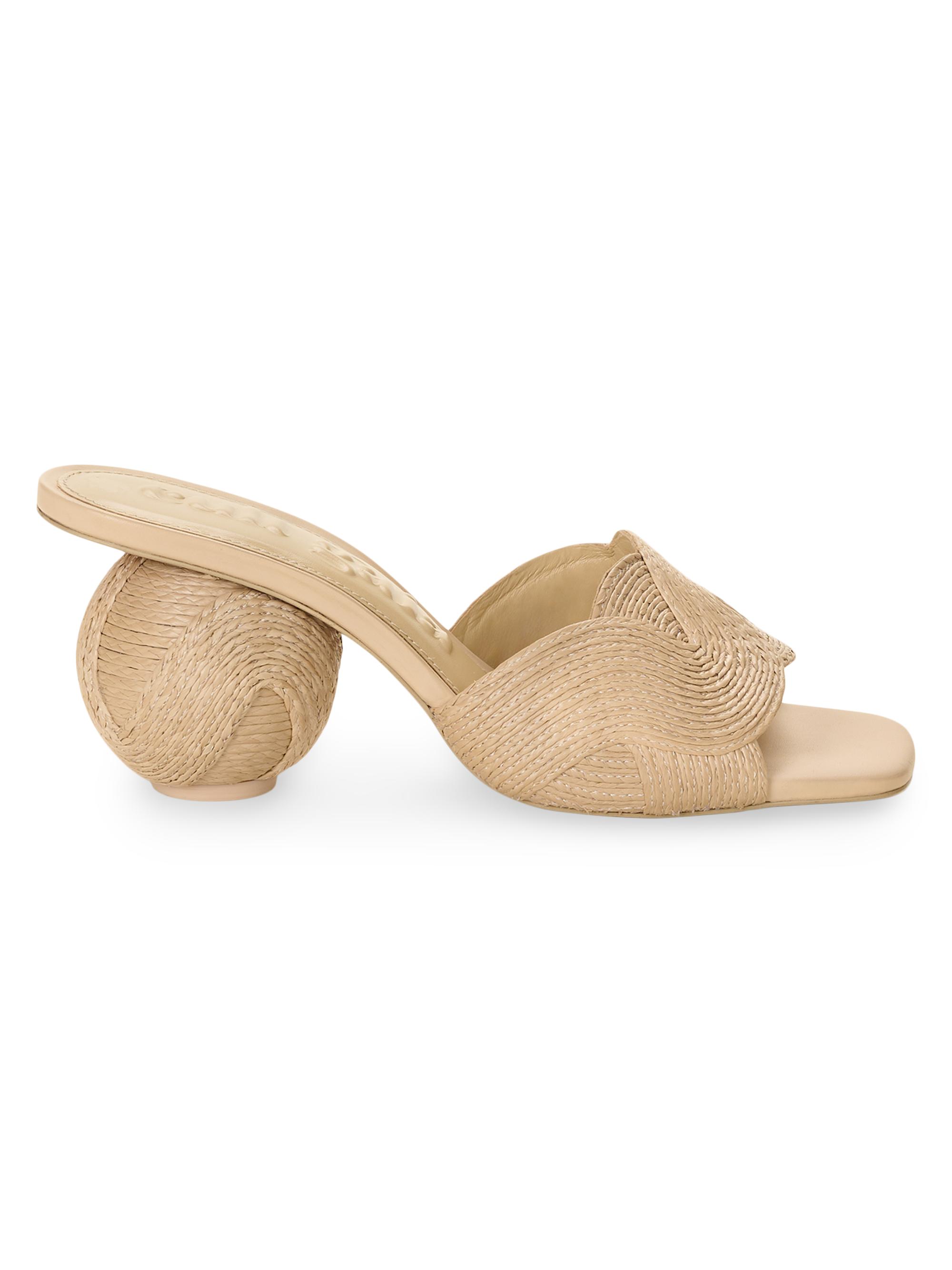 Cult Gaia Noor Jute Sandals | Saks Fifth Avenue
