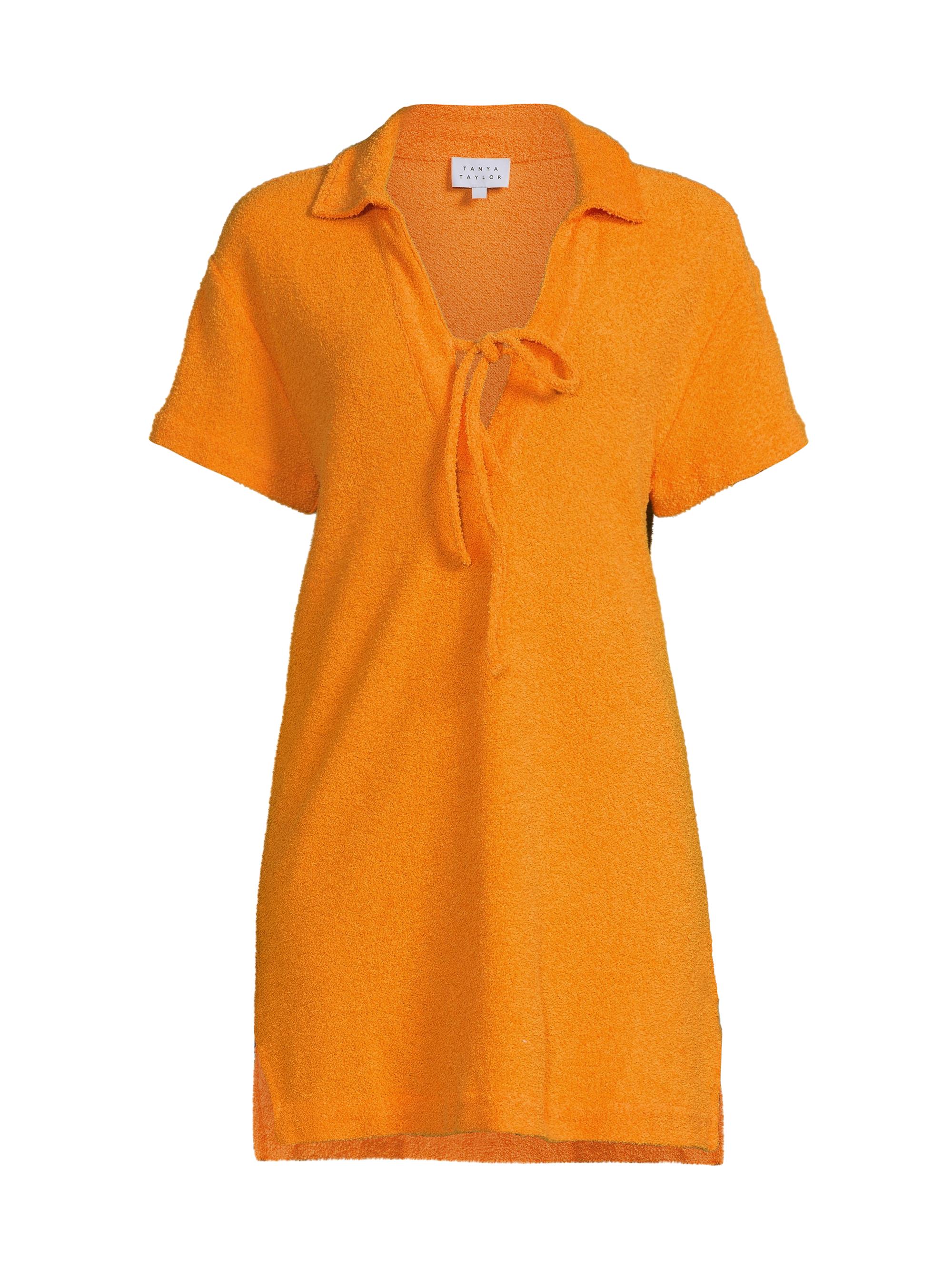 Tanya Taylor Women's Joni Boucle Minidress - Orange Peel