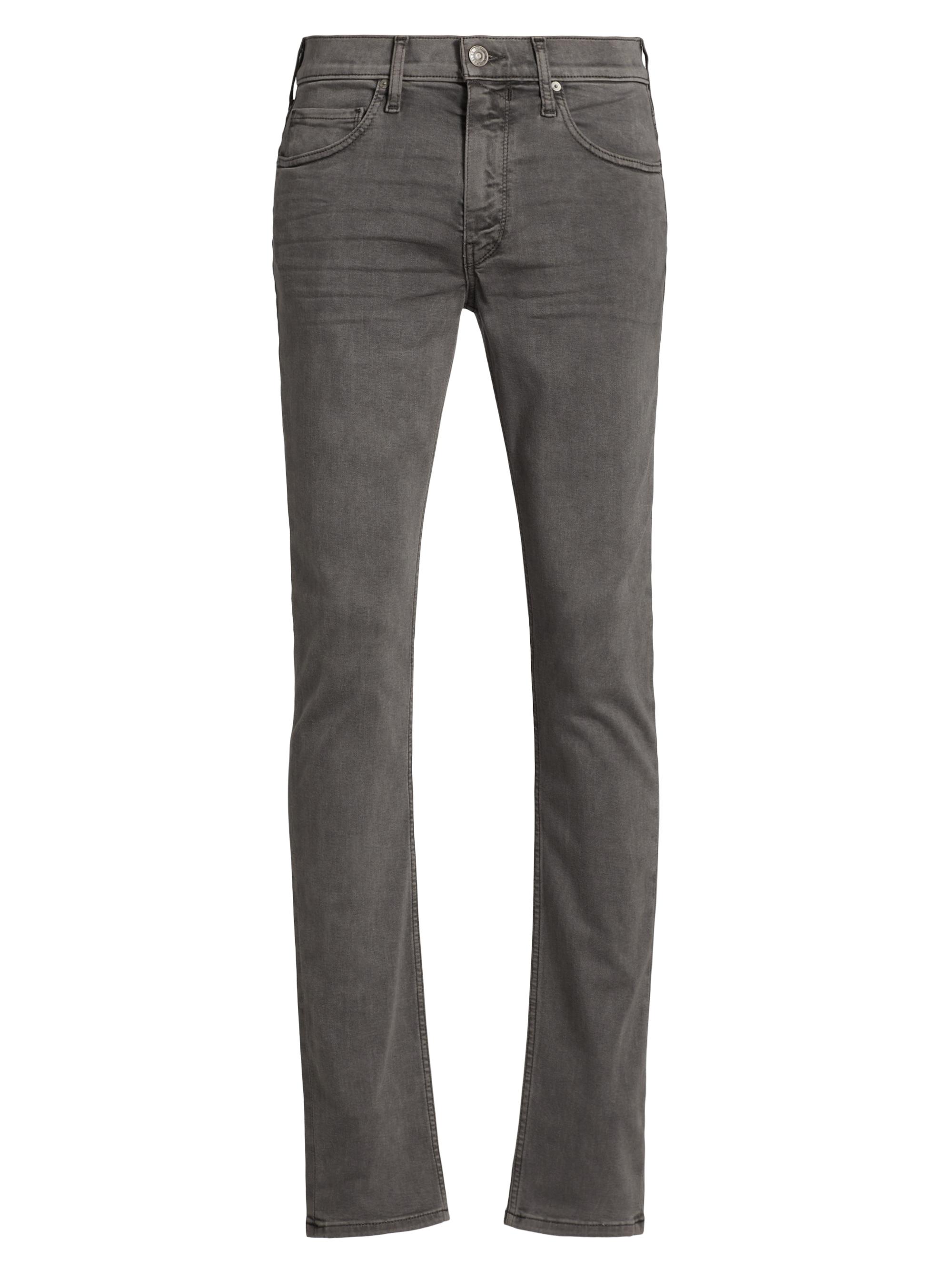 Paige Men's Lennox Five-Pocket Slim Straight-Leg Jeans - Vintage Volcanic Ash