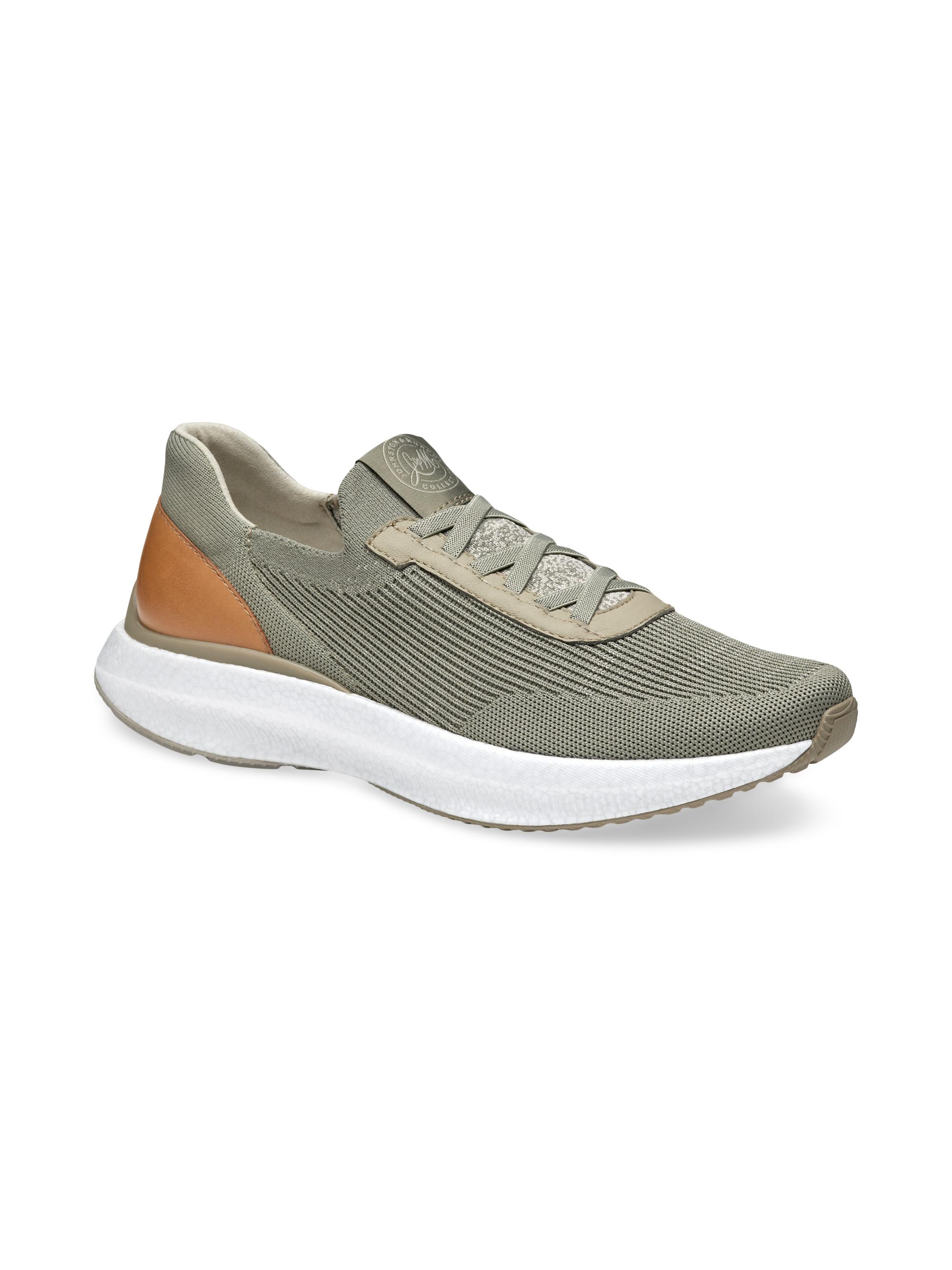 Johnston & Murphy Men's Briley Knit Jogger Sneakers - Gray