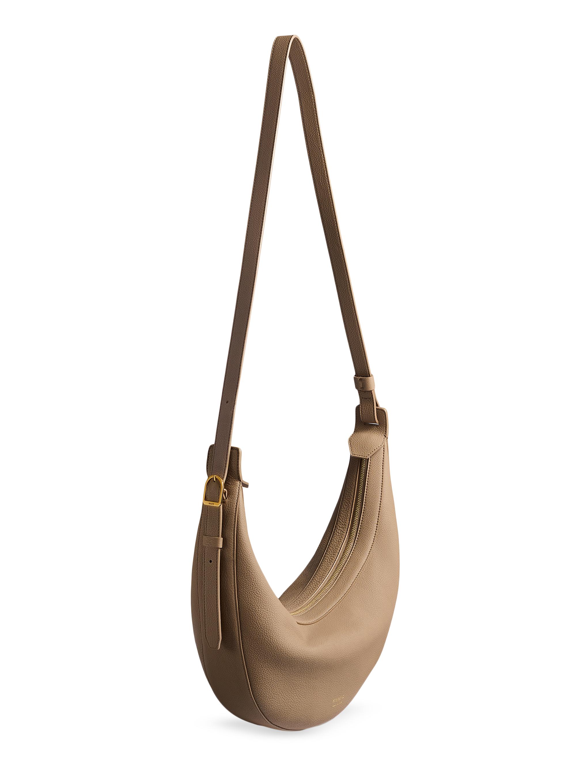 Small Augustina Leather Crossbody Bag