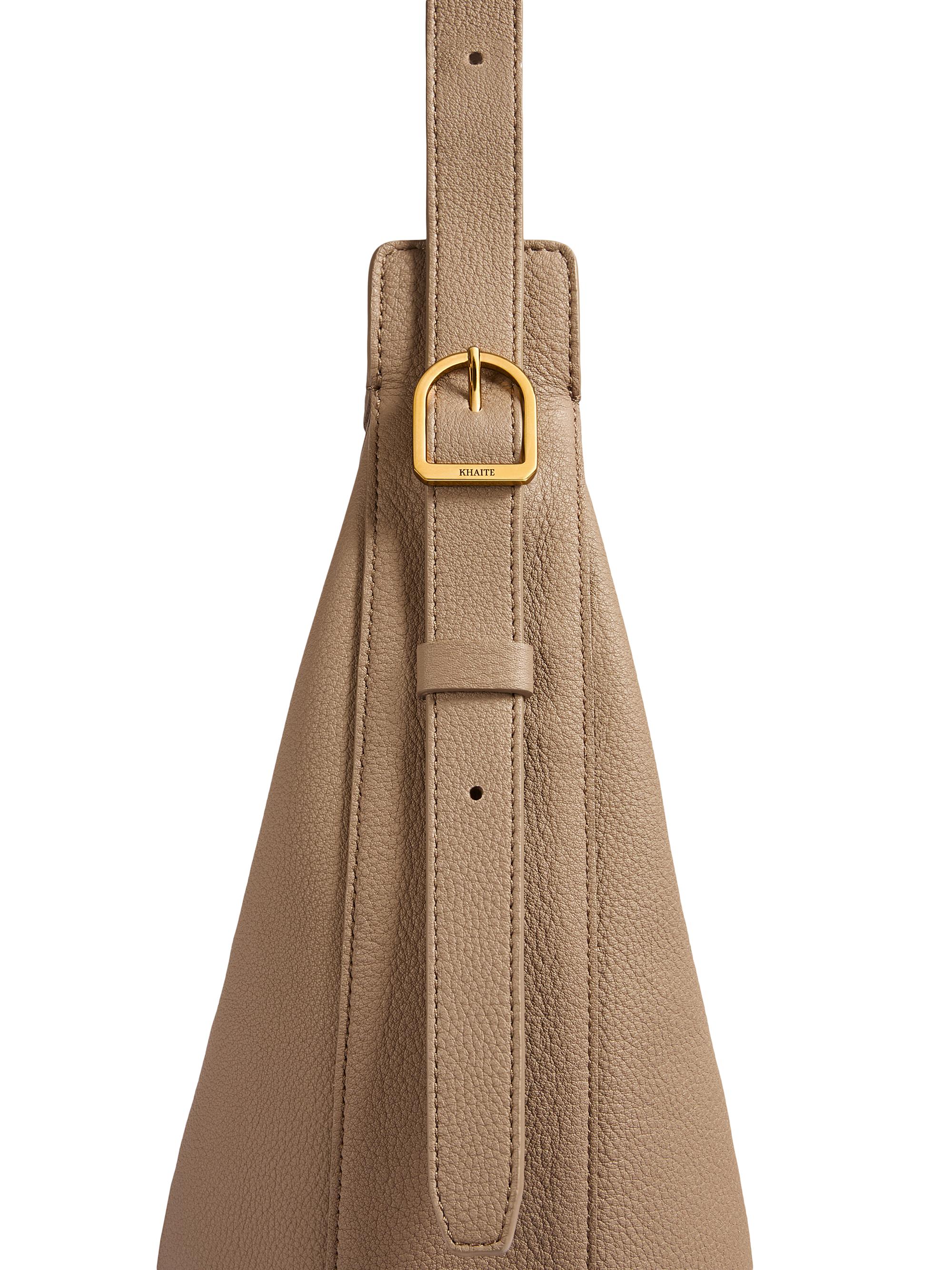 Small Augustina Leather Crossbody Bag