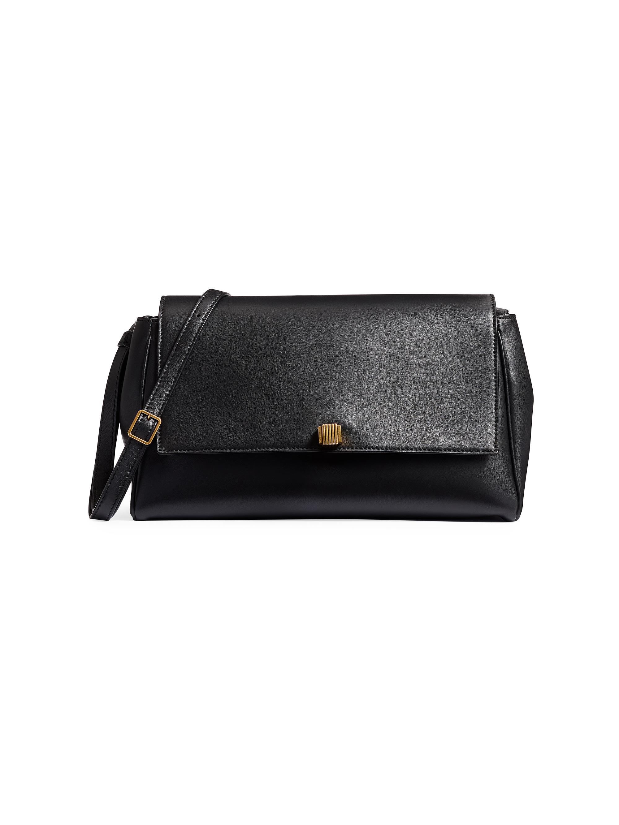 Khaite Women's Audrey Leather Crossbody Bag - Black