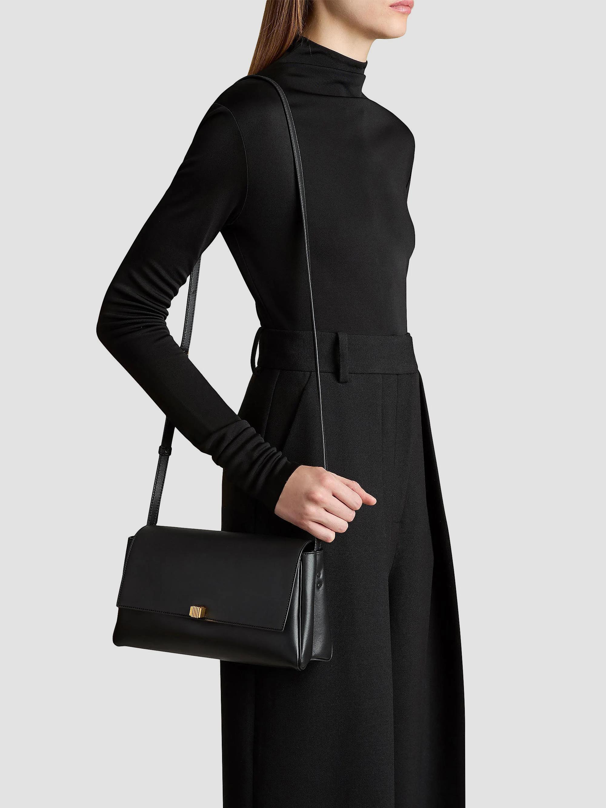 Khaite Audrey Leather Crossbody Bag | Saks Fifth Avenue