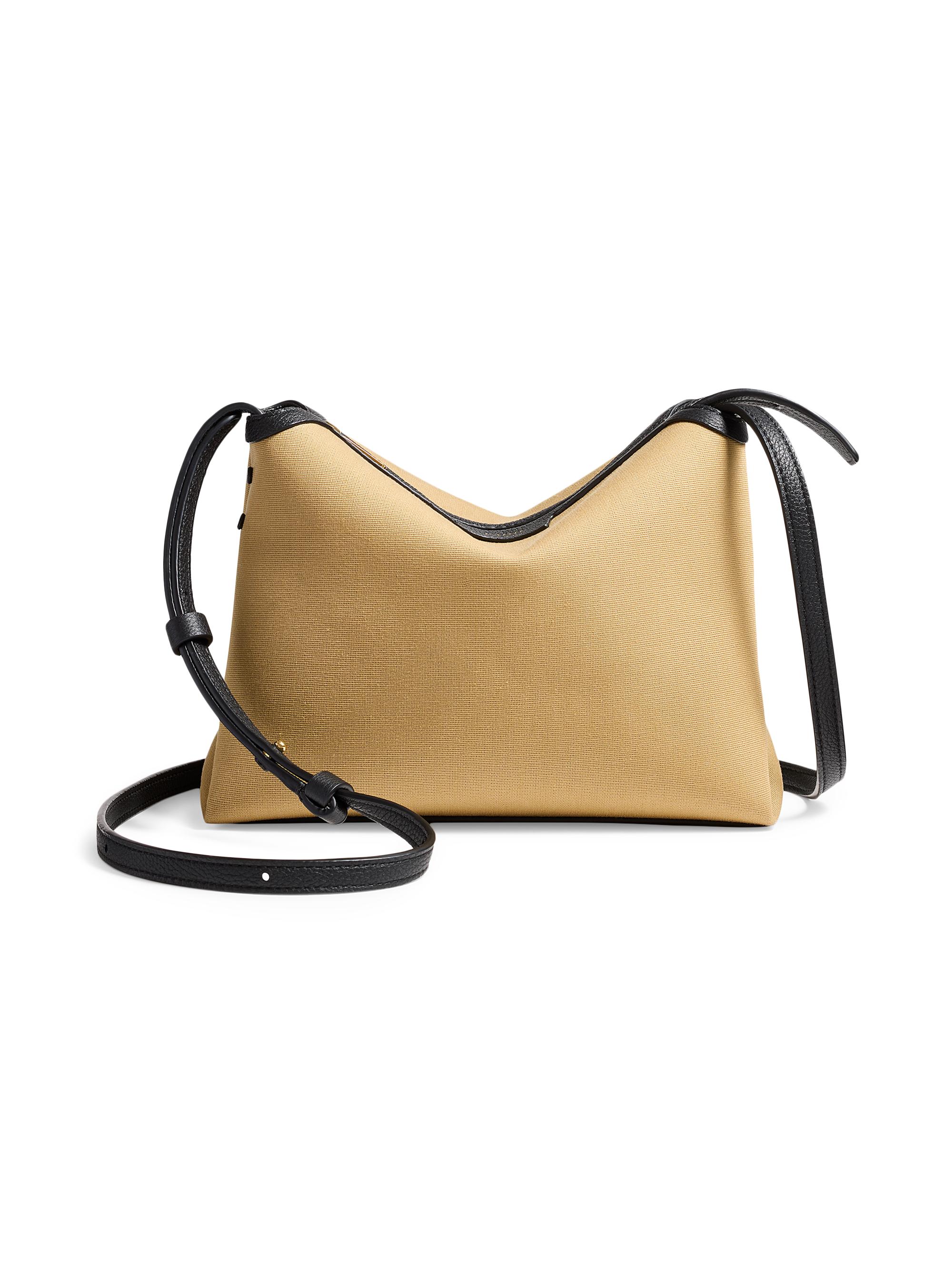 Small Augustina Leather Crossbody Bag