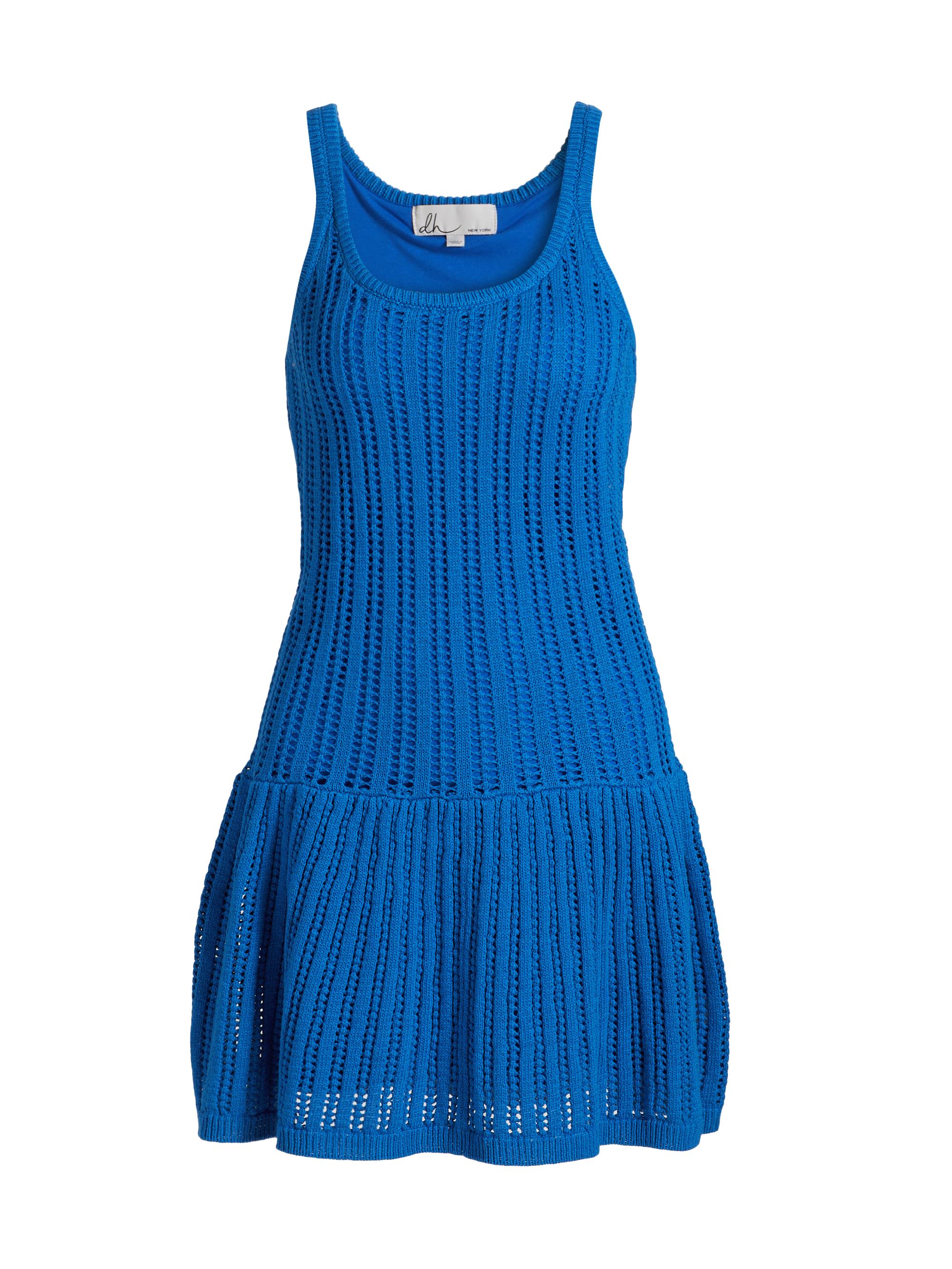 dh New York Women's Allegra Knit Minidress - Marine