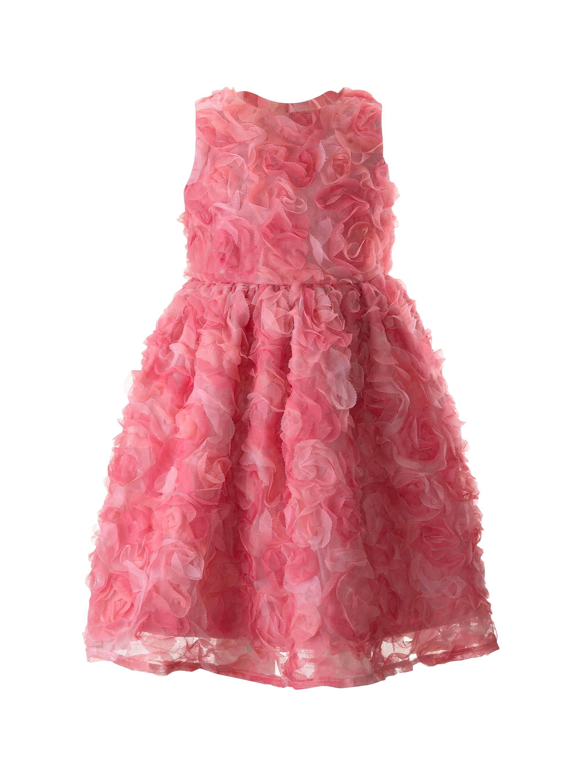 新品タグ付き　RachelRiley★DitsyPinkBloom 6y Rachel Riley Little Girl's & Girl's Rosette Flutter Dress | Saks
