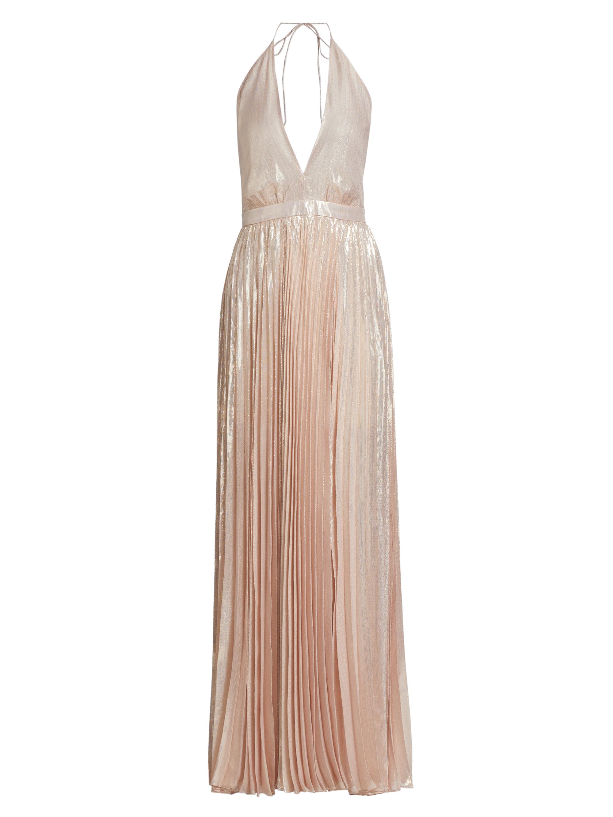 Alice + Olivia Camila Plunging V-neck Gown | Saks Fifth Avenue