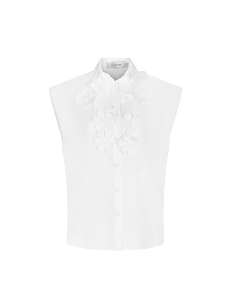 Silvia Tcherassi Azalea Cotton Blouse | Saks Fifth Avenue