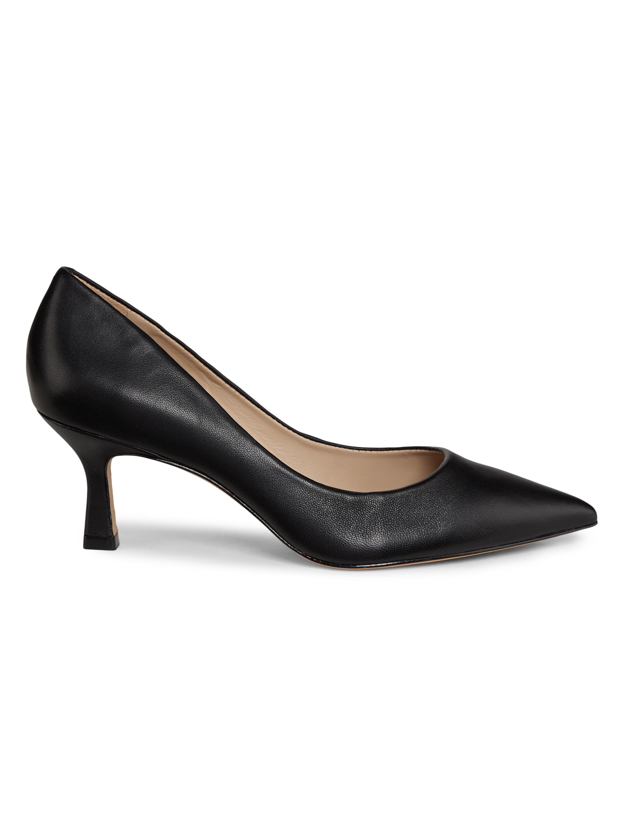 Saks Fifth Avenue Women's 65MM Classic Leather Pumps - Black