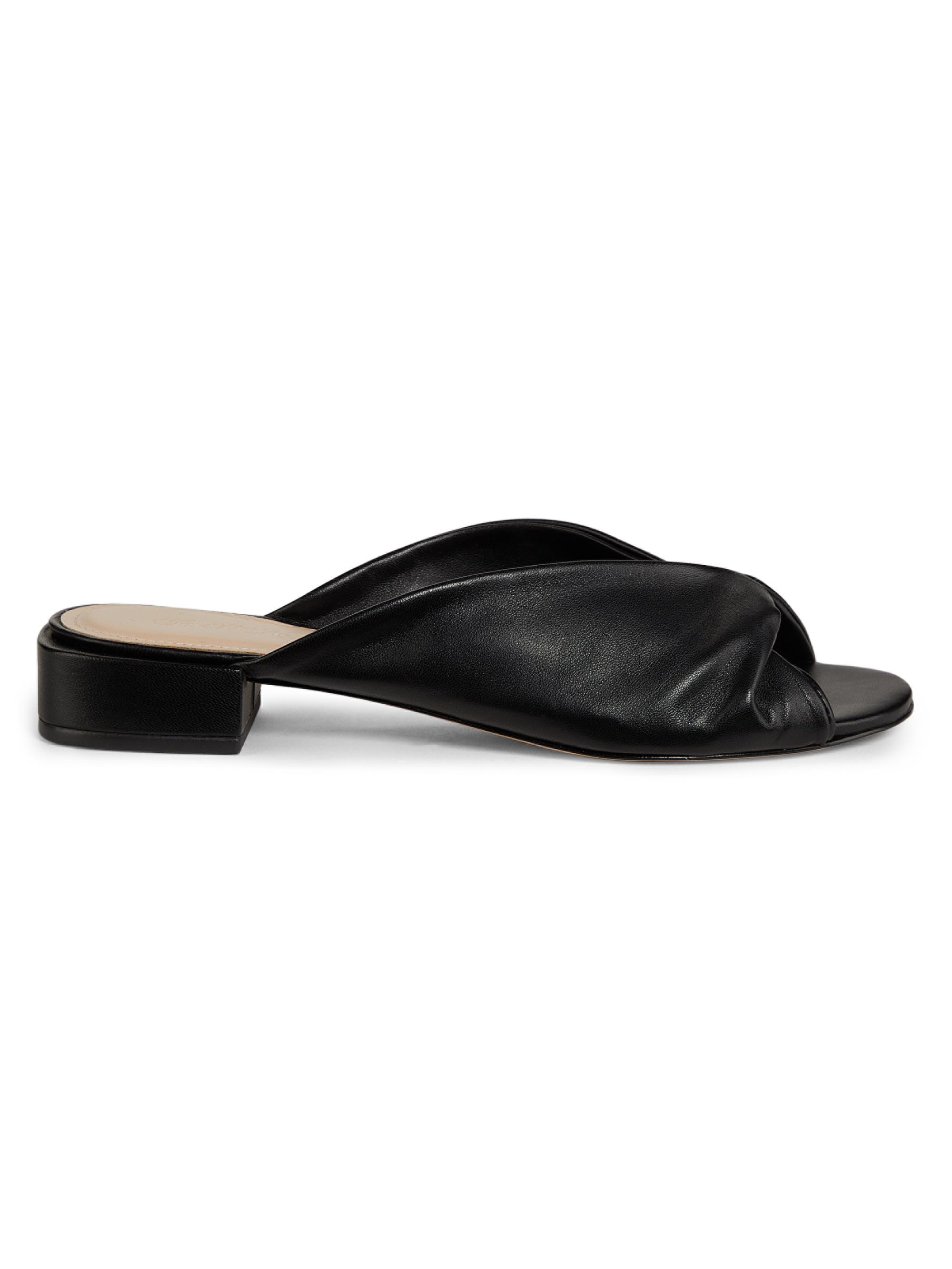 Saks Fifth Avenue Leather Sandals | Saks Fifth Avenue display picture 1
