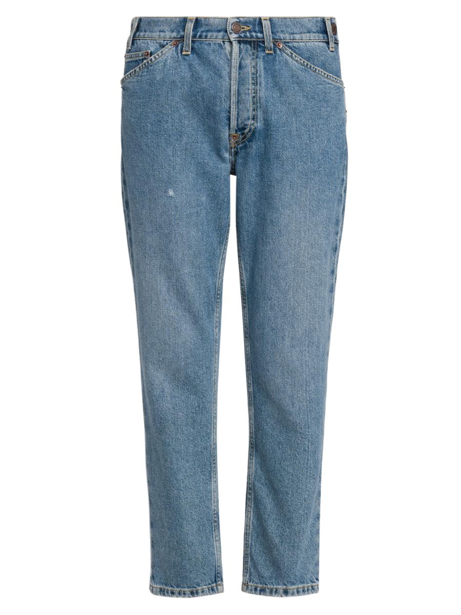 Moschino Straight Ankle Mid-Rise Jeans | Saks Fifth Avenue