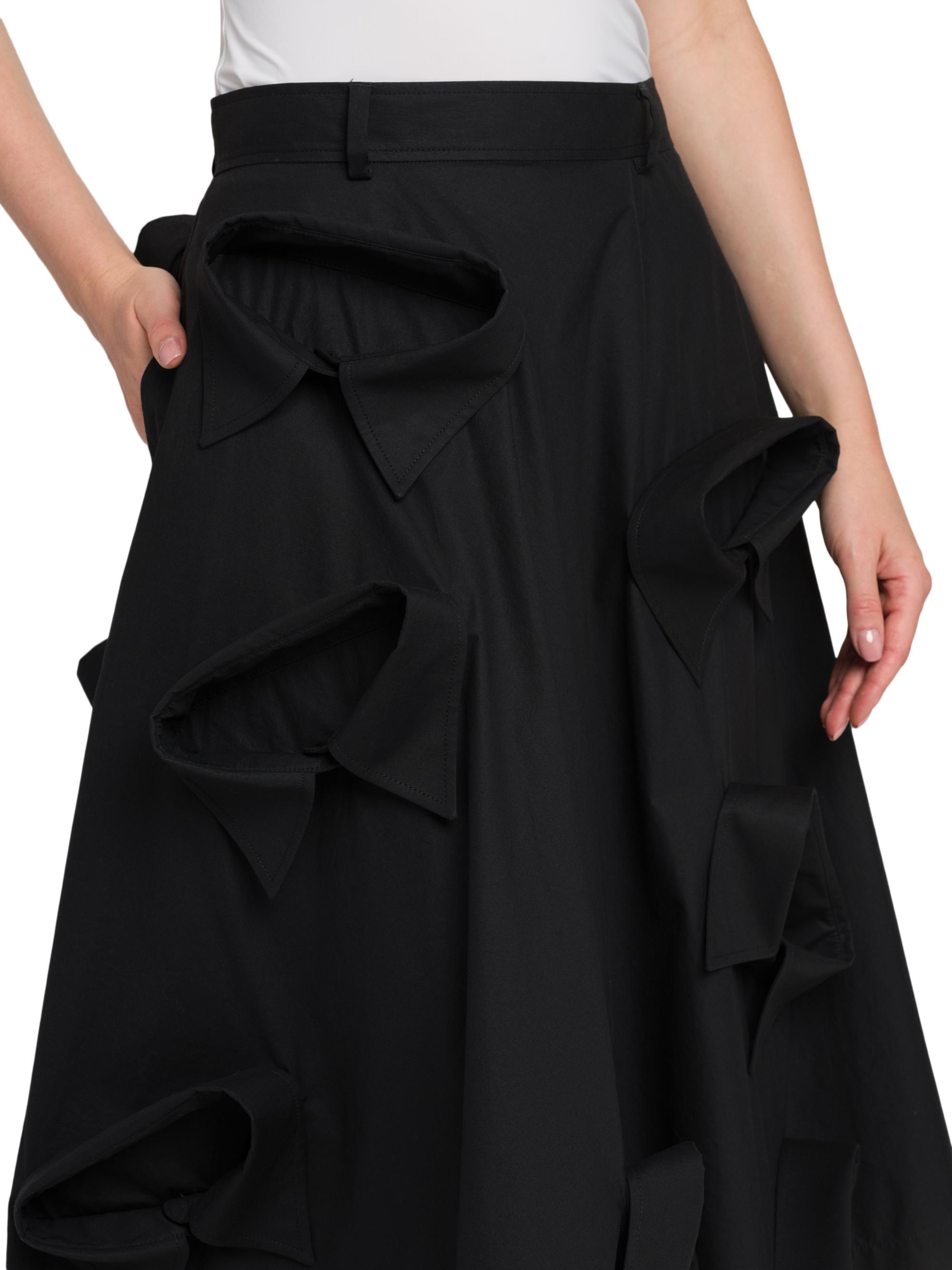 Moschino Collared Midi-Skirt | Saks Fifth Avenue