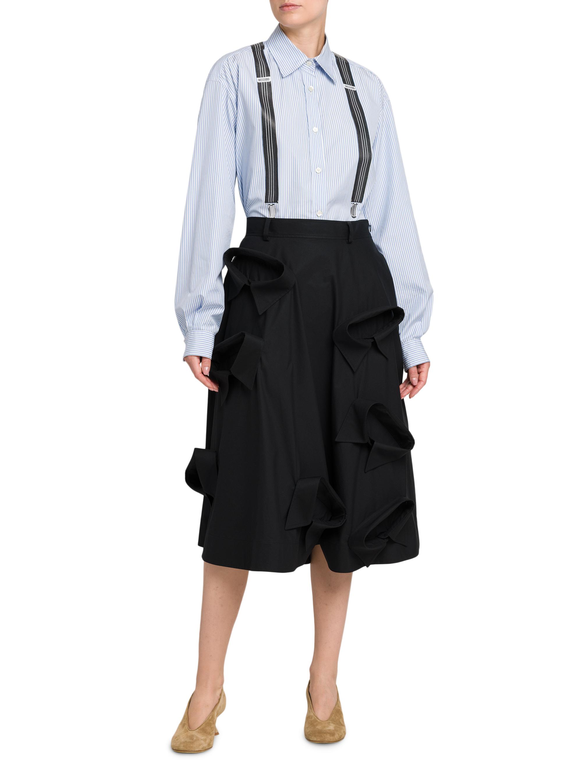 Moschino Collared Midi-Skirt | Saks Fifth Avenue