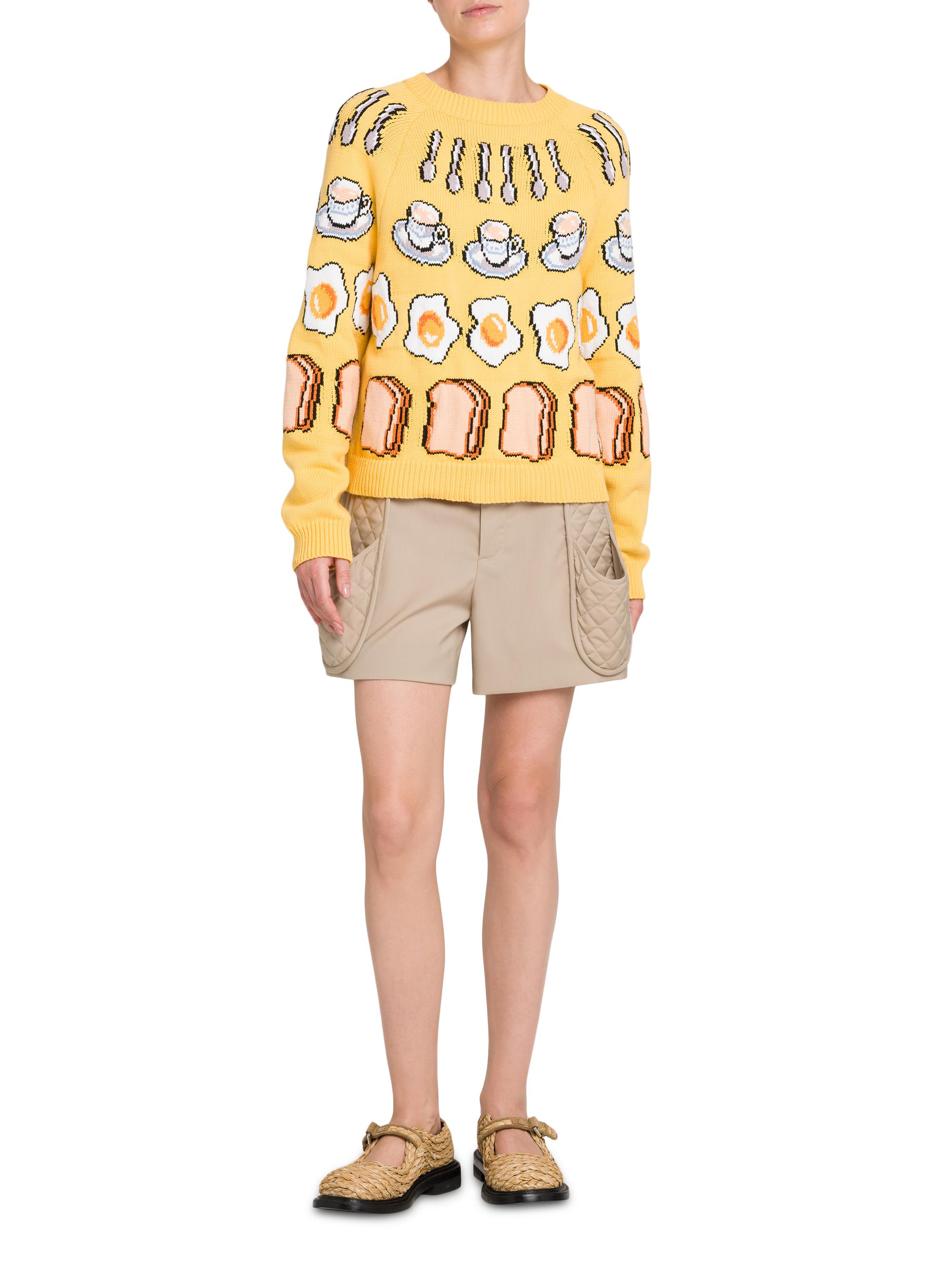 Moschino Breakfast Cotton-Blend Sweater | Saks Fifth Avenue