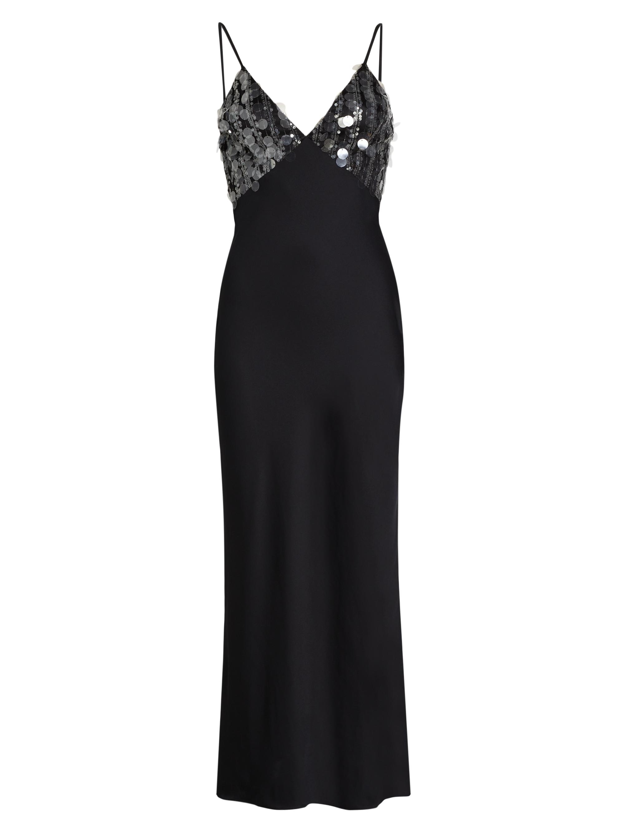 Ramy Brook Women's Nadiene Embellished Midi Dress - Black