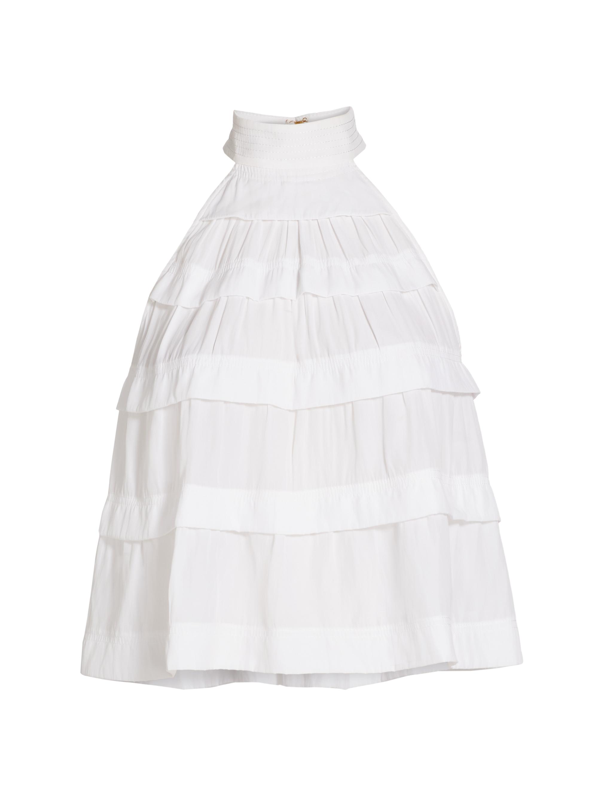 Ramy Brook Women's Sherrie Tiered Halterneck Top -