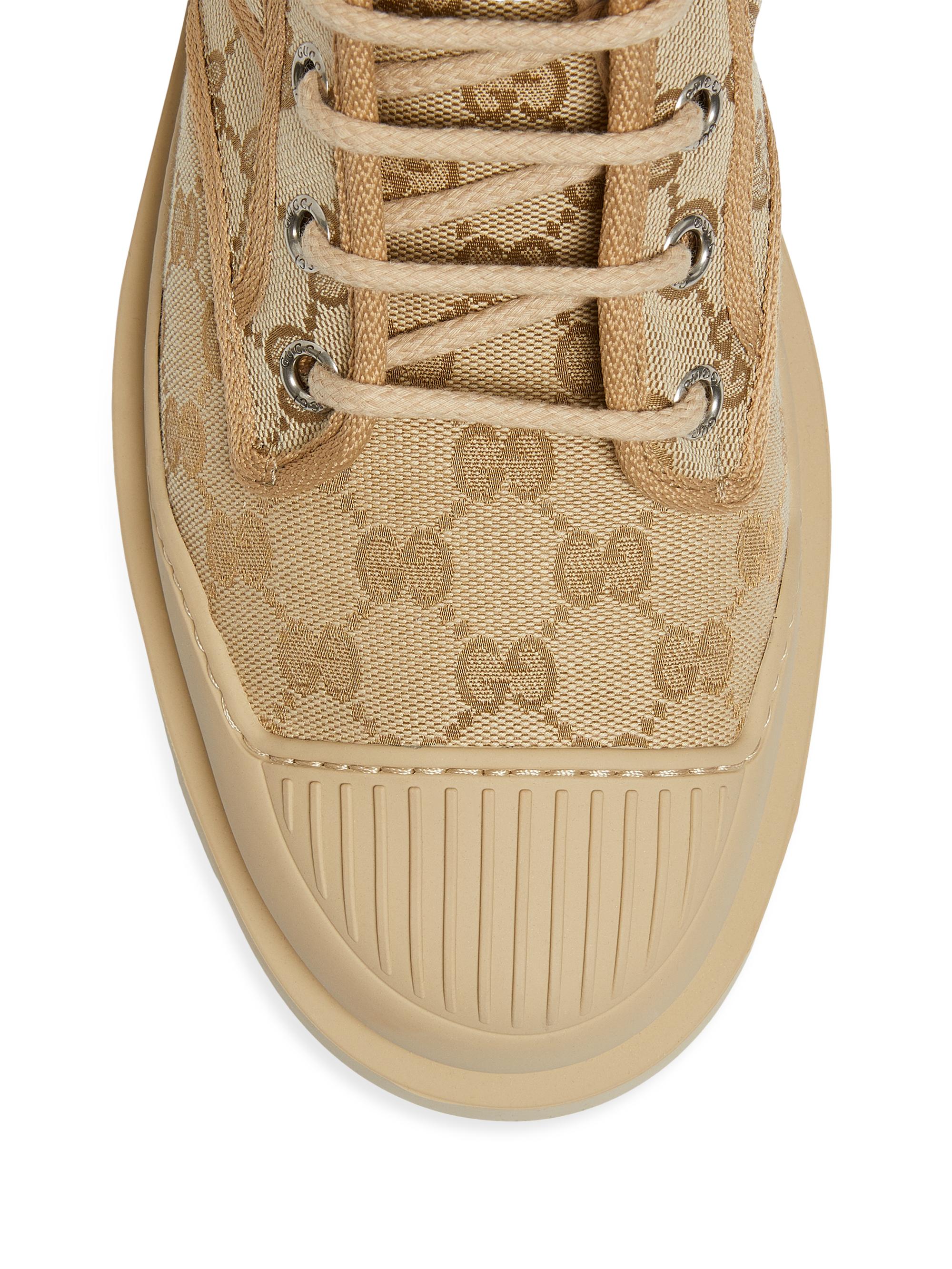 g.gucci タッセルランチョンマット　４枚セット　ラインストーン Gucci New Sherlin GG Canvas Boots | Saks Fifth Avenue