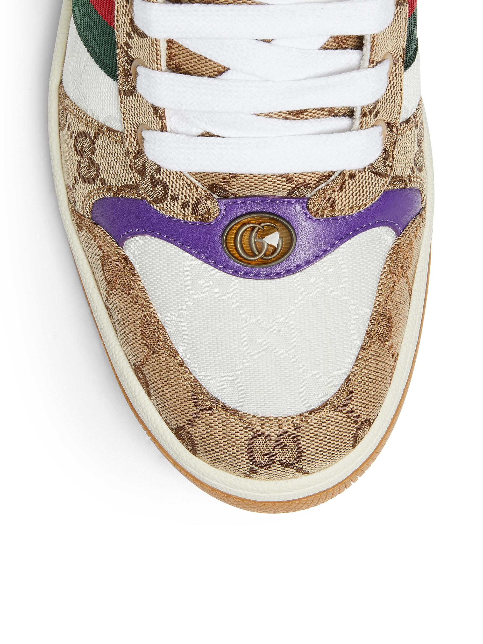 Gucci Screener GG Canvas Sneakers | Saks Fifth Avenue